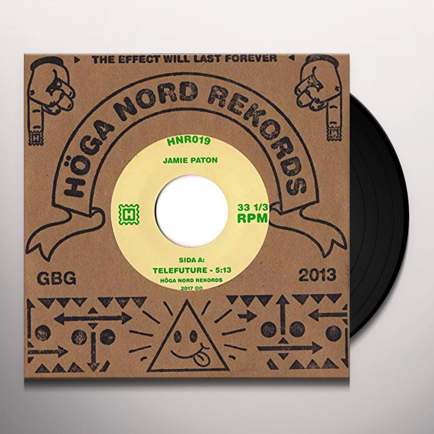 Jamie Paton Telefuture/Blind Summit Vinyl Record