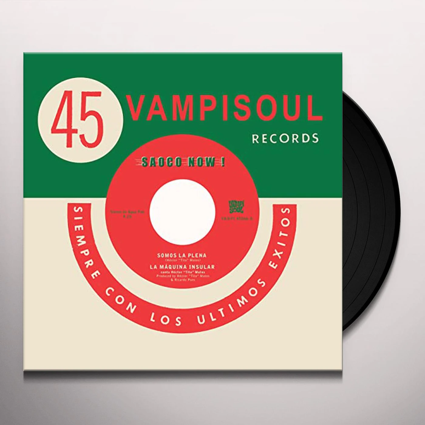 La Máquina Insular Somos La Plena/Ven A Bailar Vinyl Record