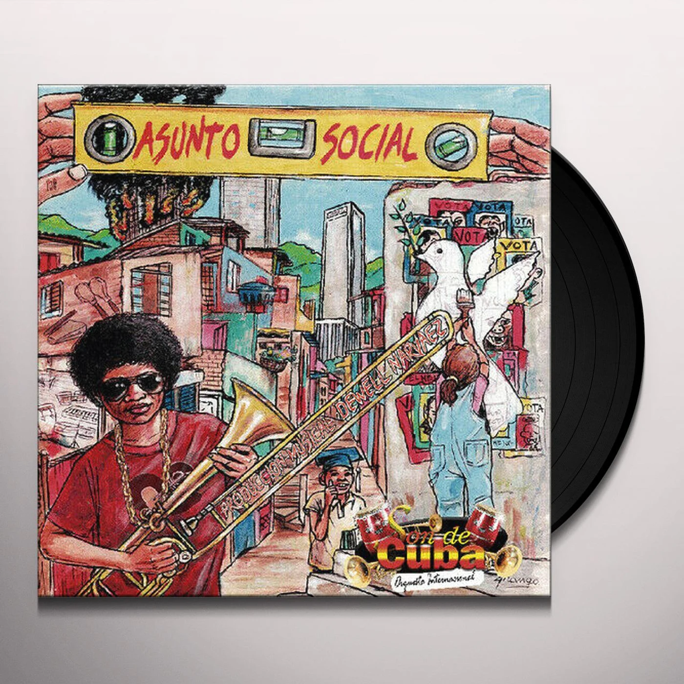 Orquesta Internacional Son De Cuba Asunto Social Vinyl Record