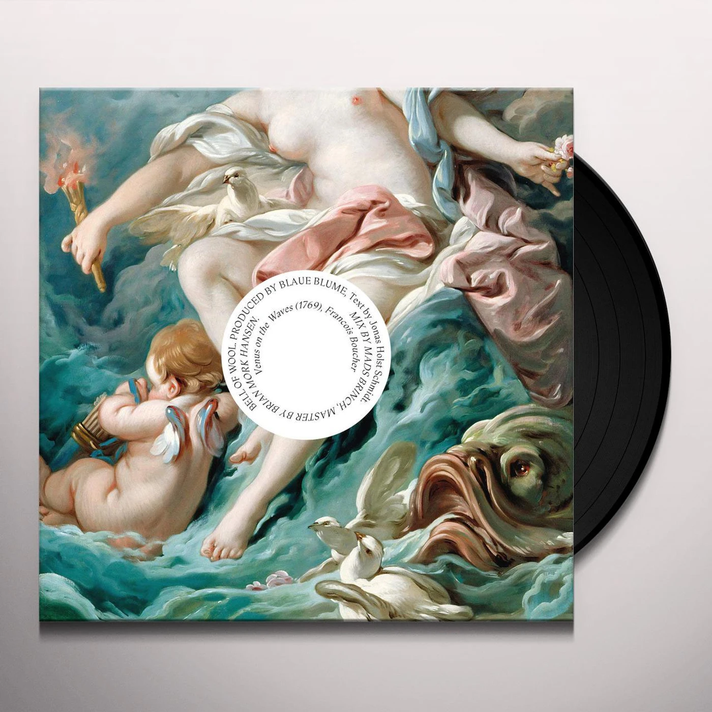 Blaue Blume Bell of wool Vinyl Record