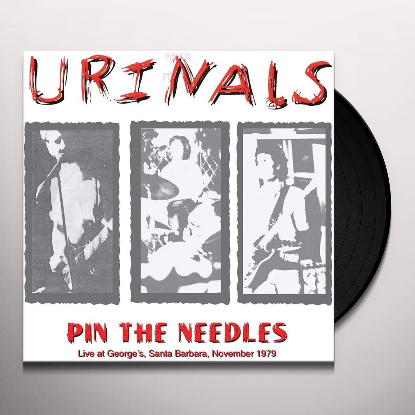 Urinals Pin the needles live at georges santa barbara november 1979 Vinyl Record