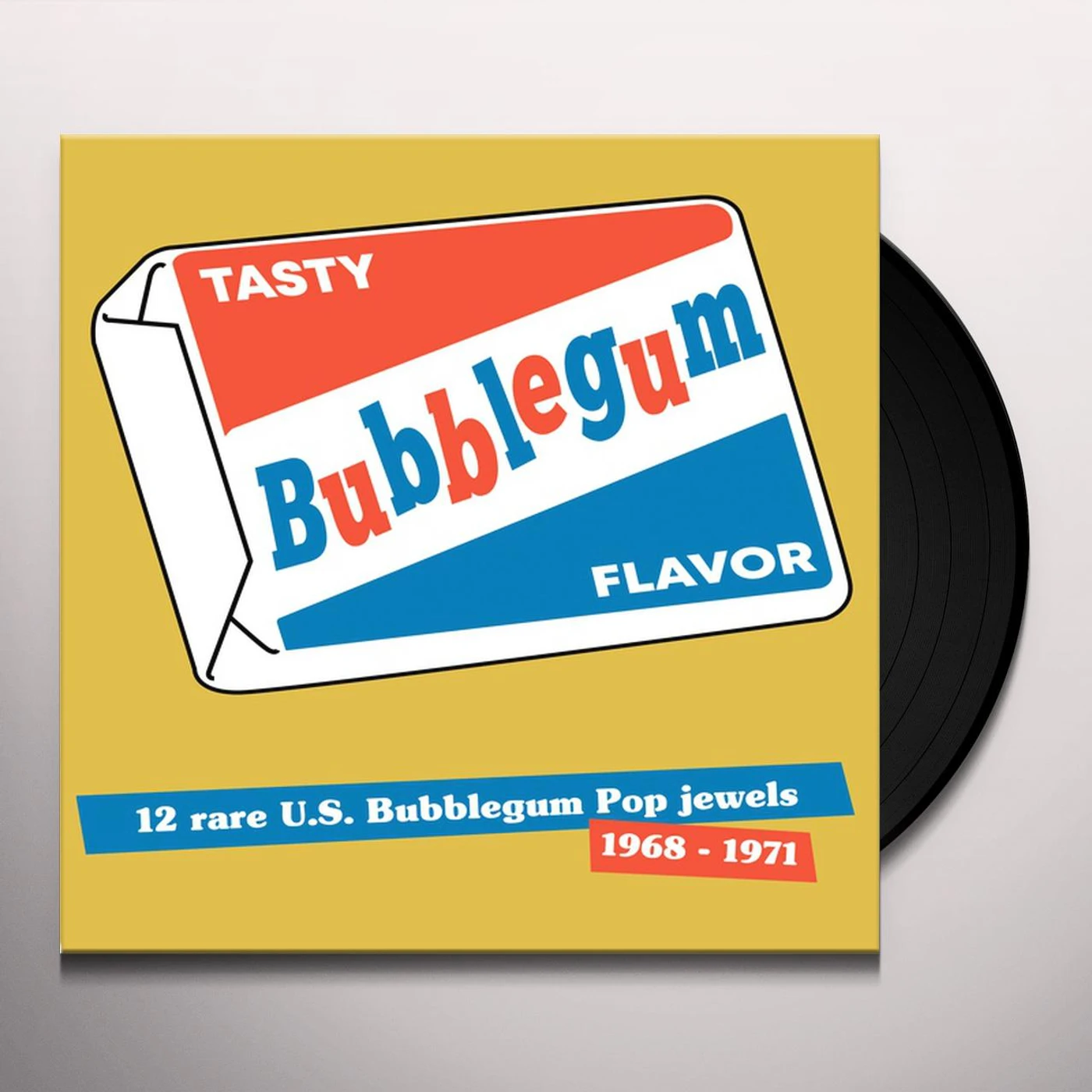 VA Tasty Bubblegum Flavor: 12 Rare U.S. Bubblegum Pop Jewels 1968 1971 Vinyl Record