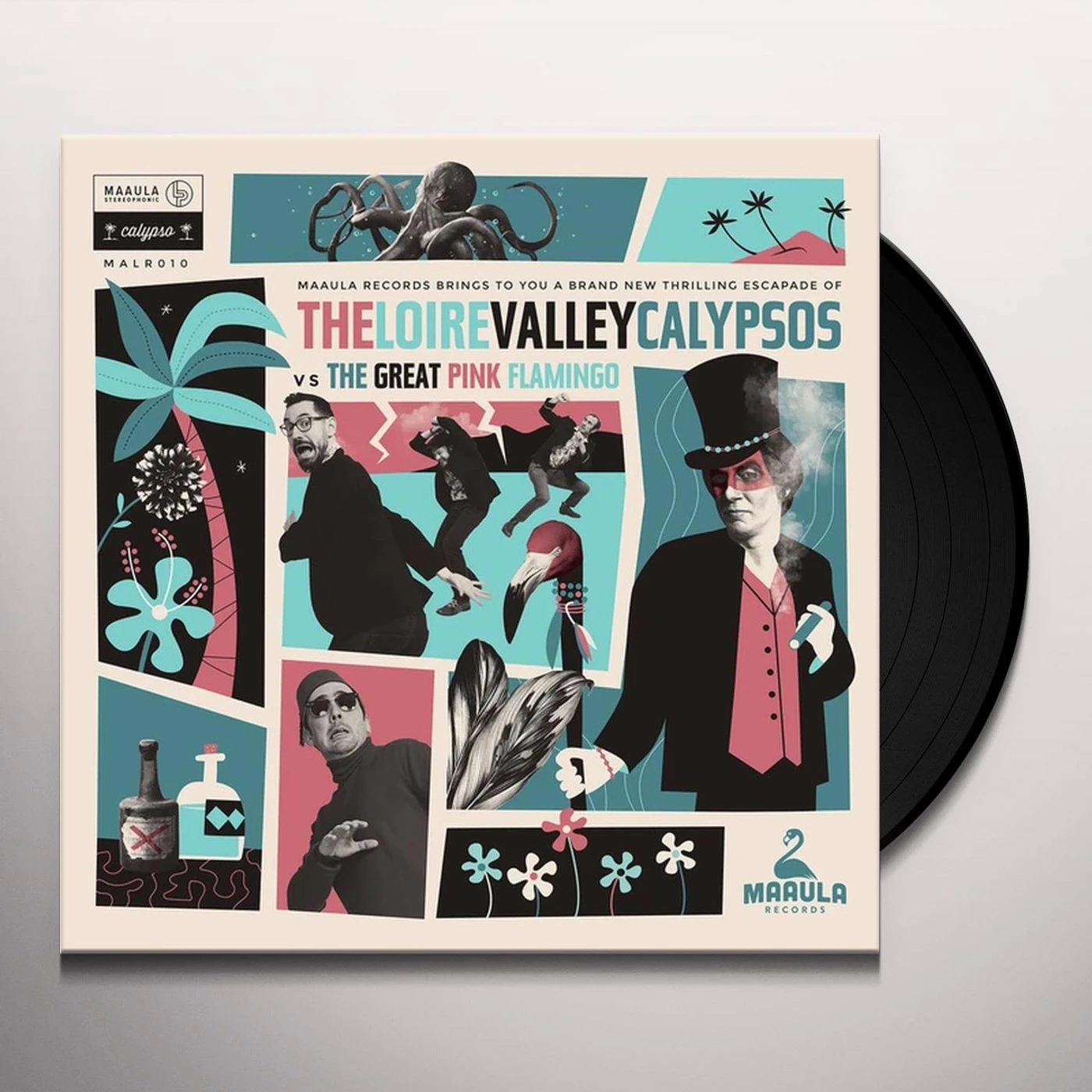 The Loire Valley Calypsos Vs. The Great Pink Flamingo Vinyl Record