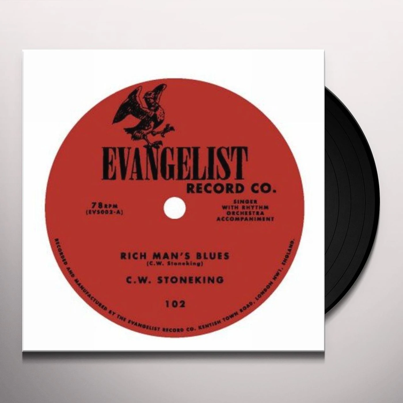 C.W. Stoneking RICH MANS BLUES Vinyl Record