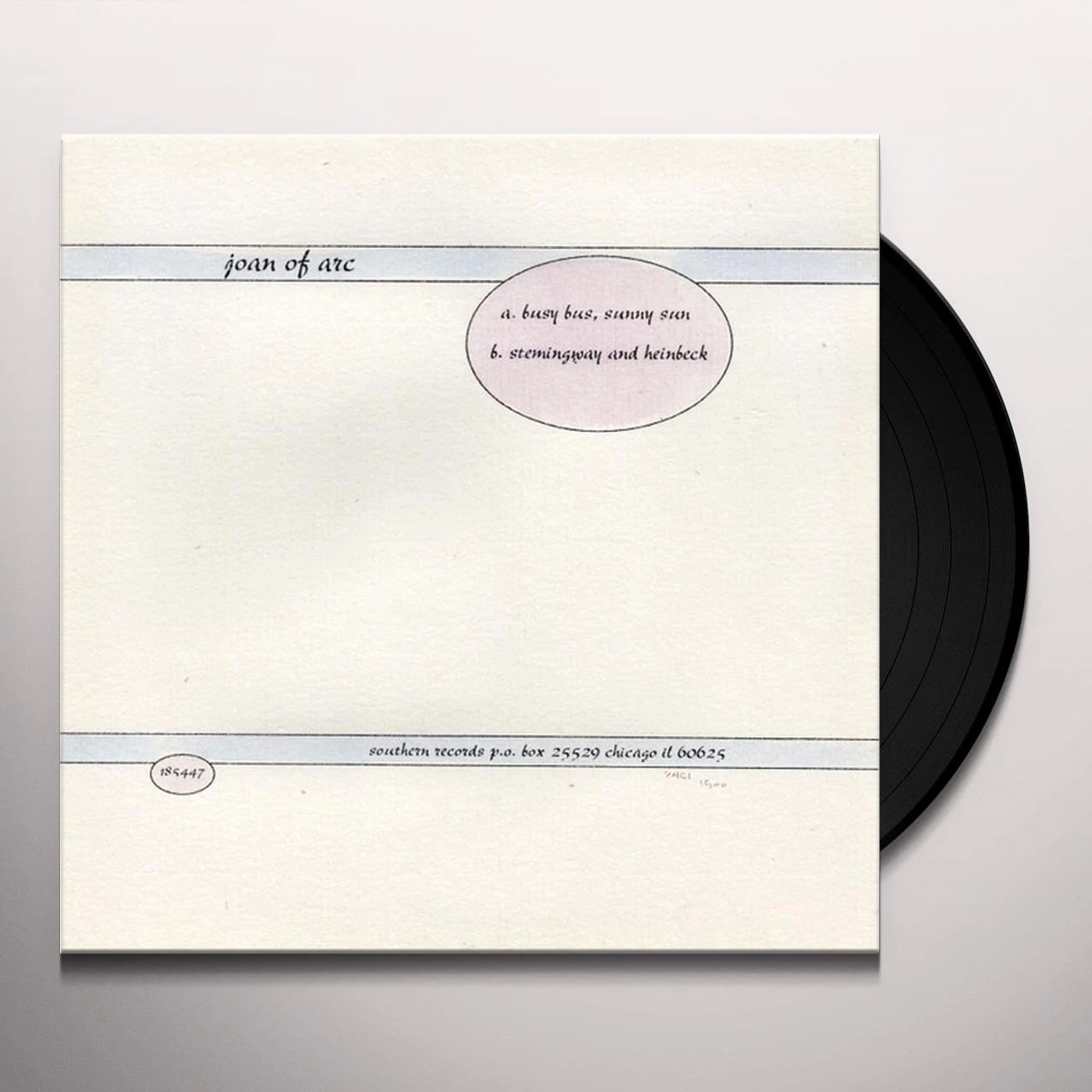 Joan Of Arc BUSY BUS SUNNY SUN / STEMINGWAY & HEINBECK Vinyl Record