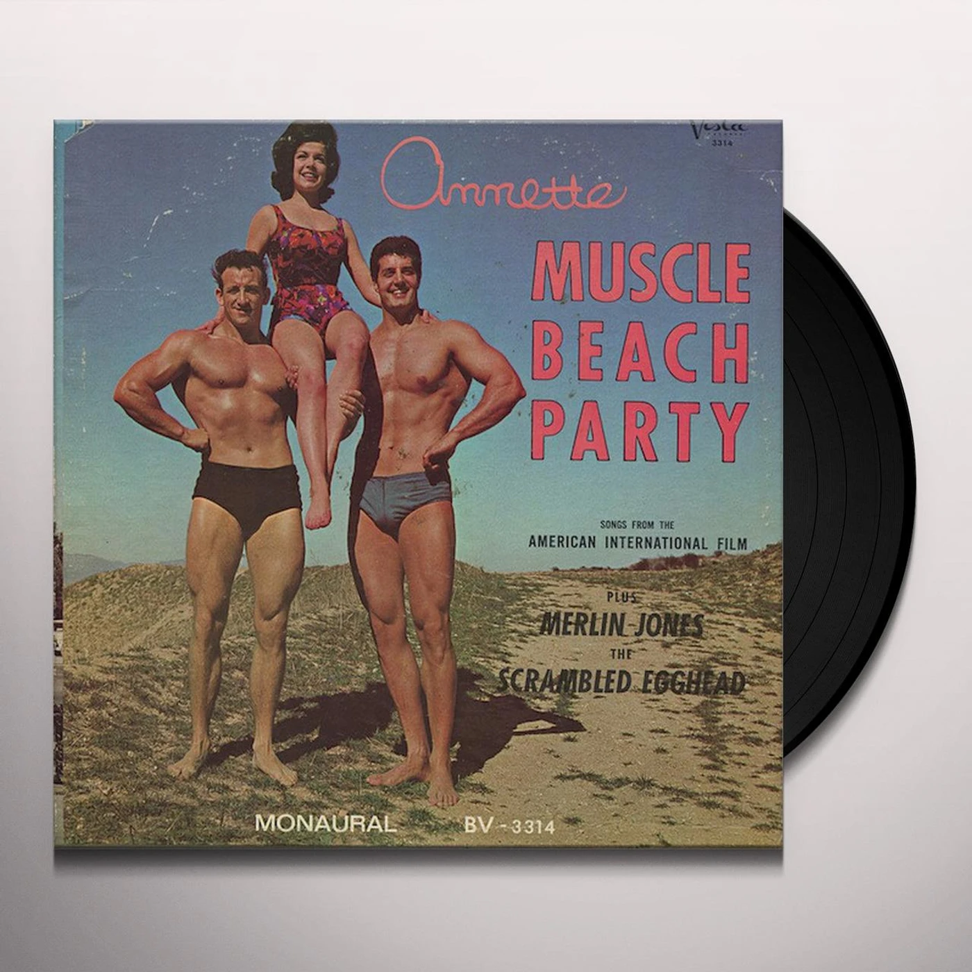 Annette MUSCLE BEACH PARTY Vinyl Record