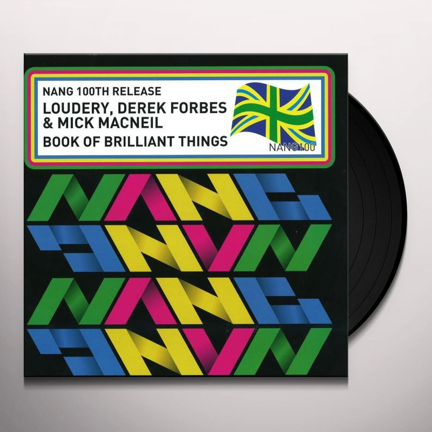 Loudery Derek Forbes & Mick Macneil BOOK OF BRILLIANT THINGS Vinyl Record - UK Release