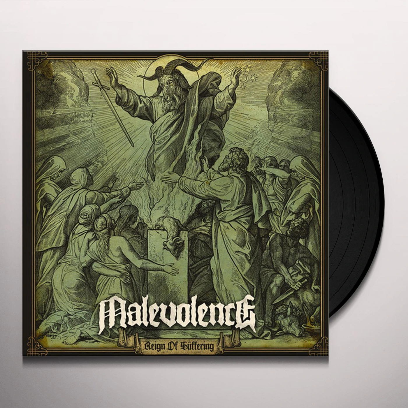 Malevolence REIGN OF SUFFERING Vinyl Record - UK Release