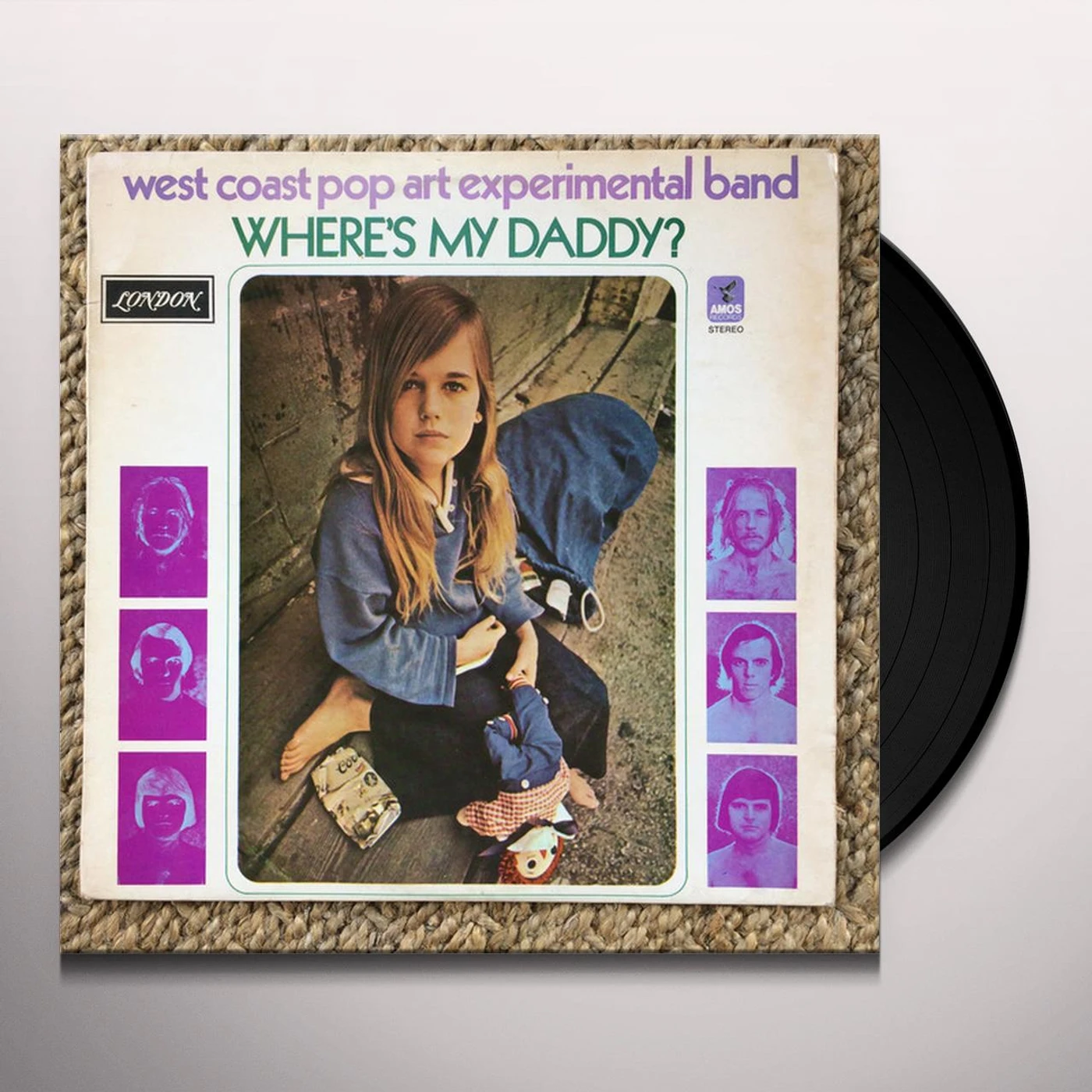 The West Coast Pop Art Experimental Band WHERE'S MY DADDY Vinyl Record