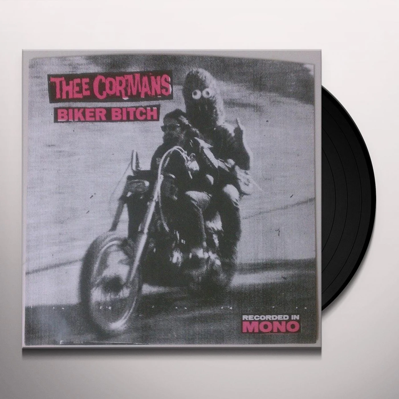 Thee Cormans BIKER BITCH Vinyl Record - Limited Edition