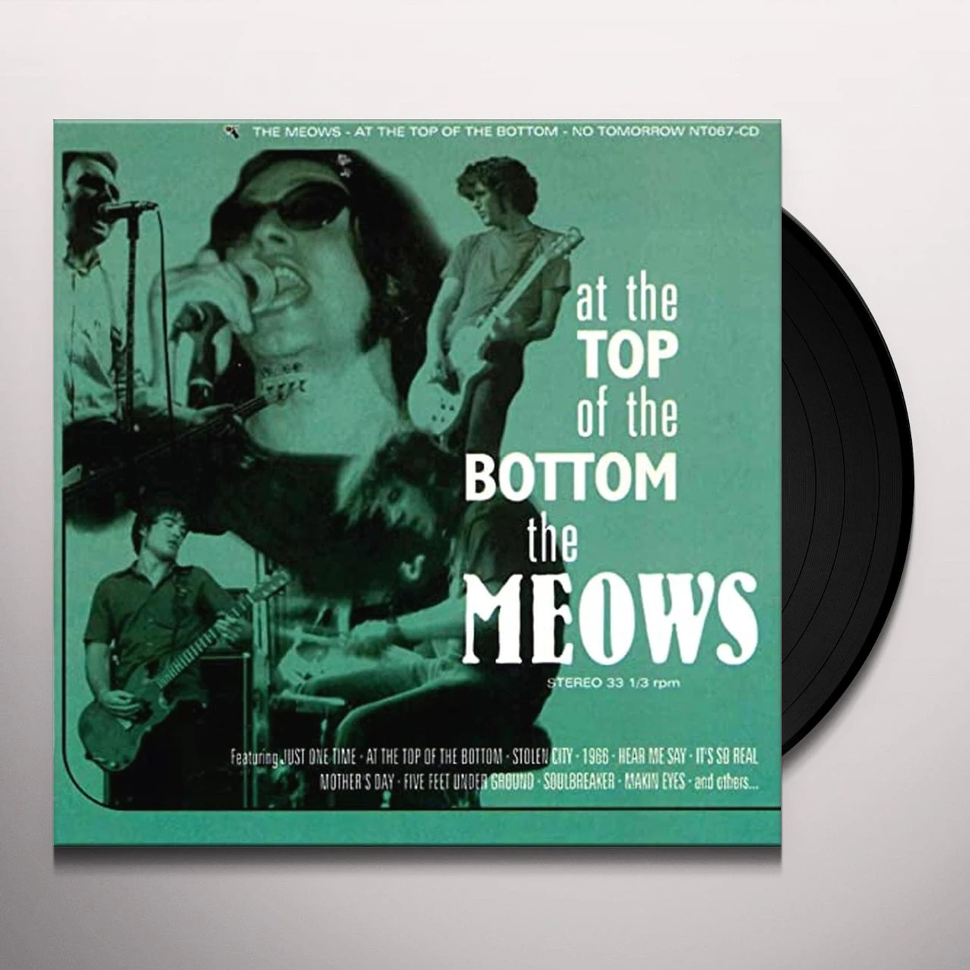 The Meows AT THE TOP OF THE BOTTOM Vinyl Record