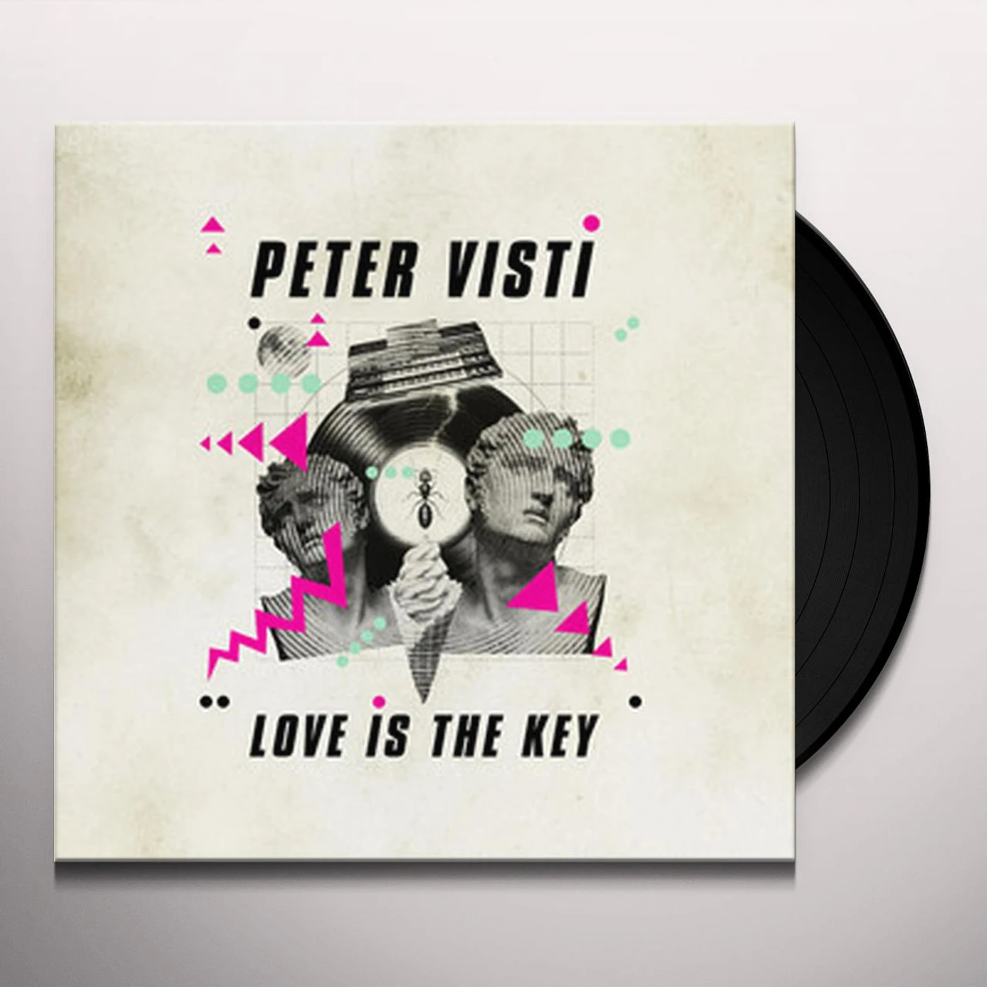 Peter Visti LOVE IS THE KEY Vinyl Record - UK Release
