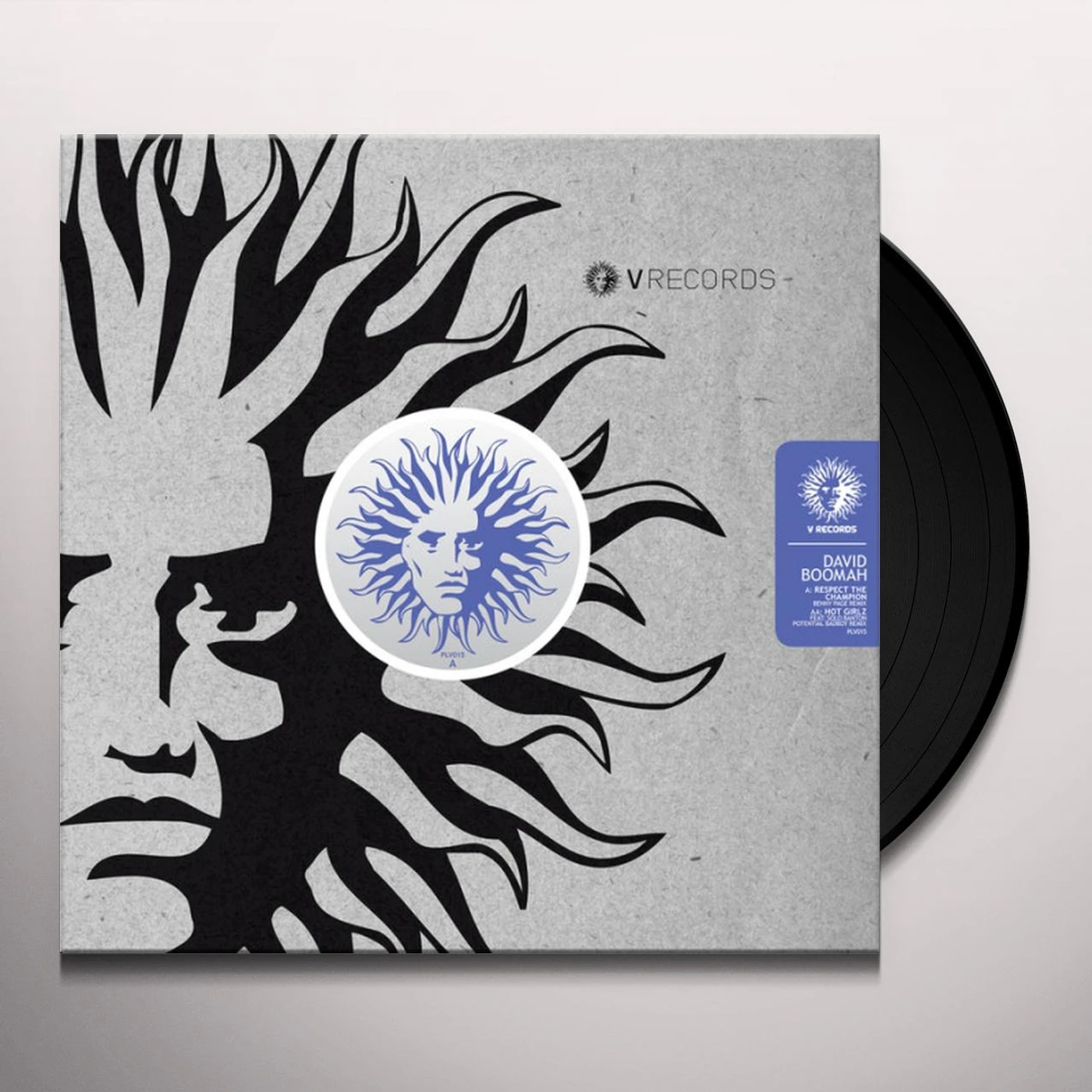 David Boomah RESPECT THE CHAMPION (BENNY PAGE RMX)/HOT GIRLZ Vinyl Record