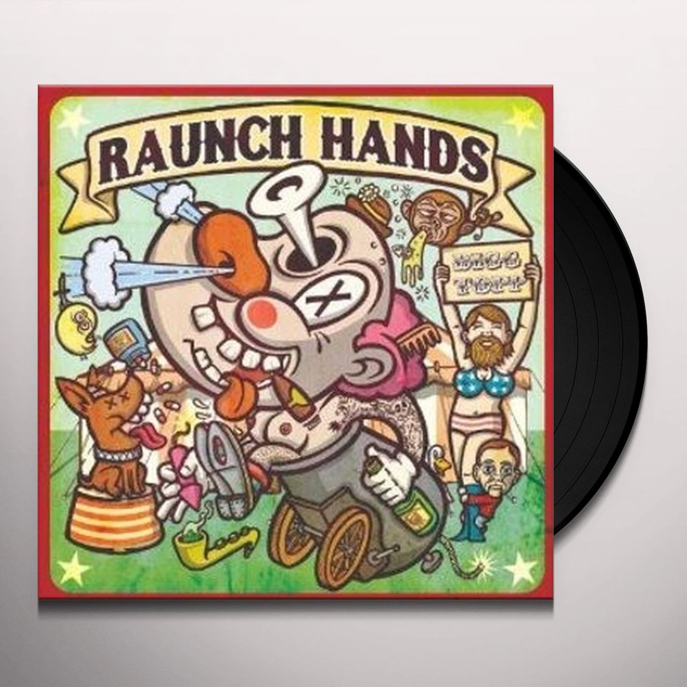The Raunch Hands BIGG TOPP (GER) Vinyl Record