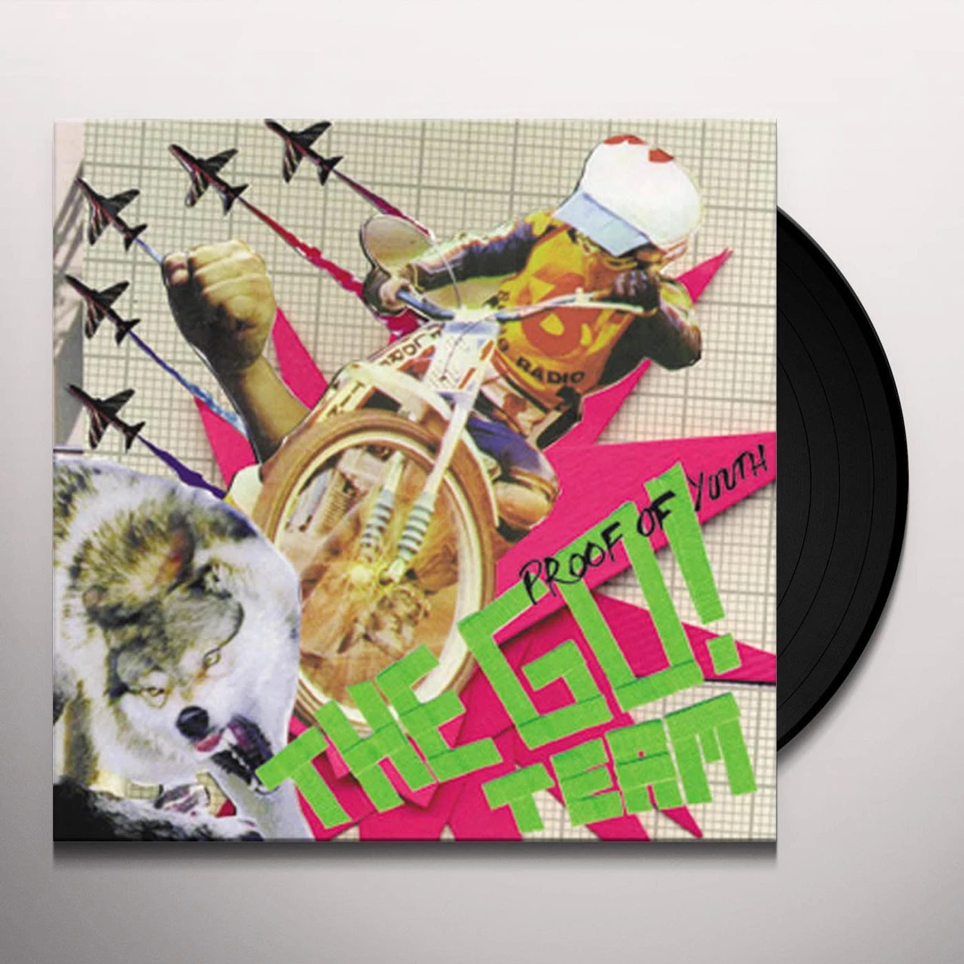 Go Team Go WRATH OF MARCIE Vinyl Record