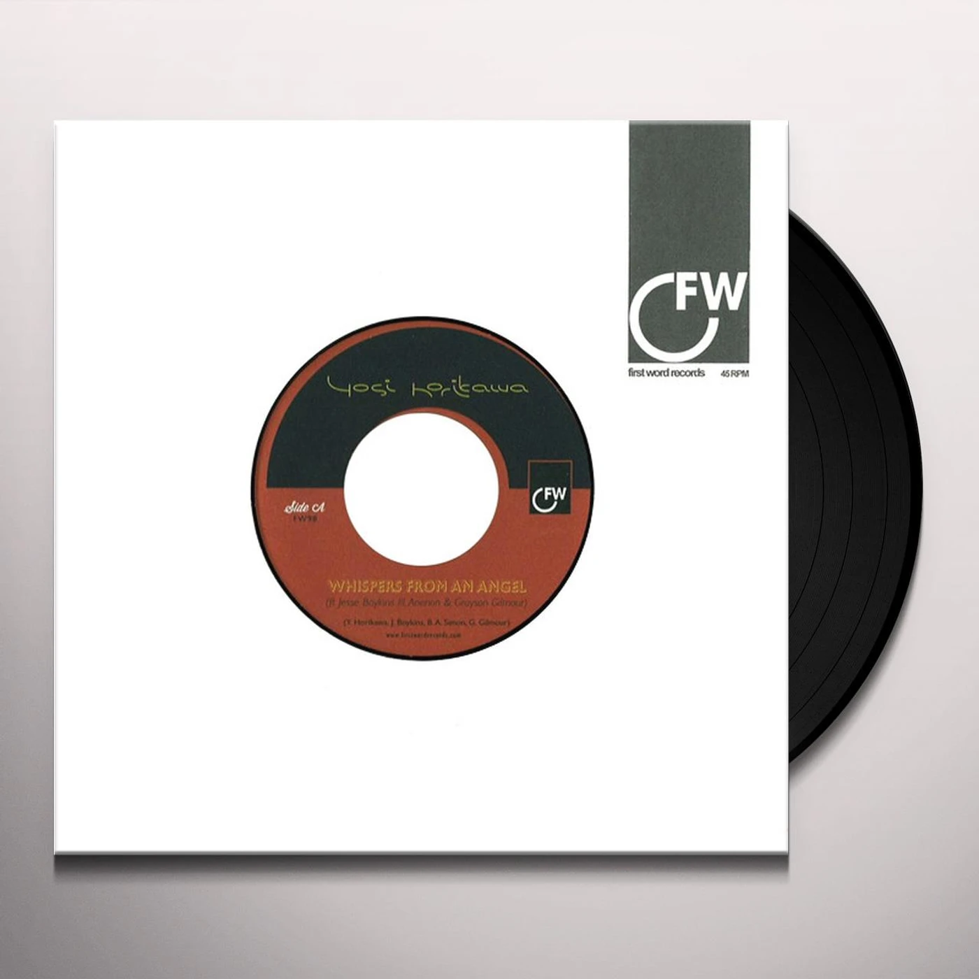 Yosi Horikawa WHISPERS FROM AN ANGEL Vinyl Record - UK Release