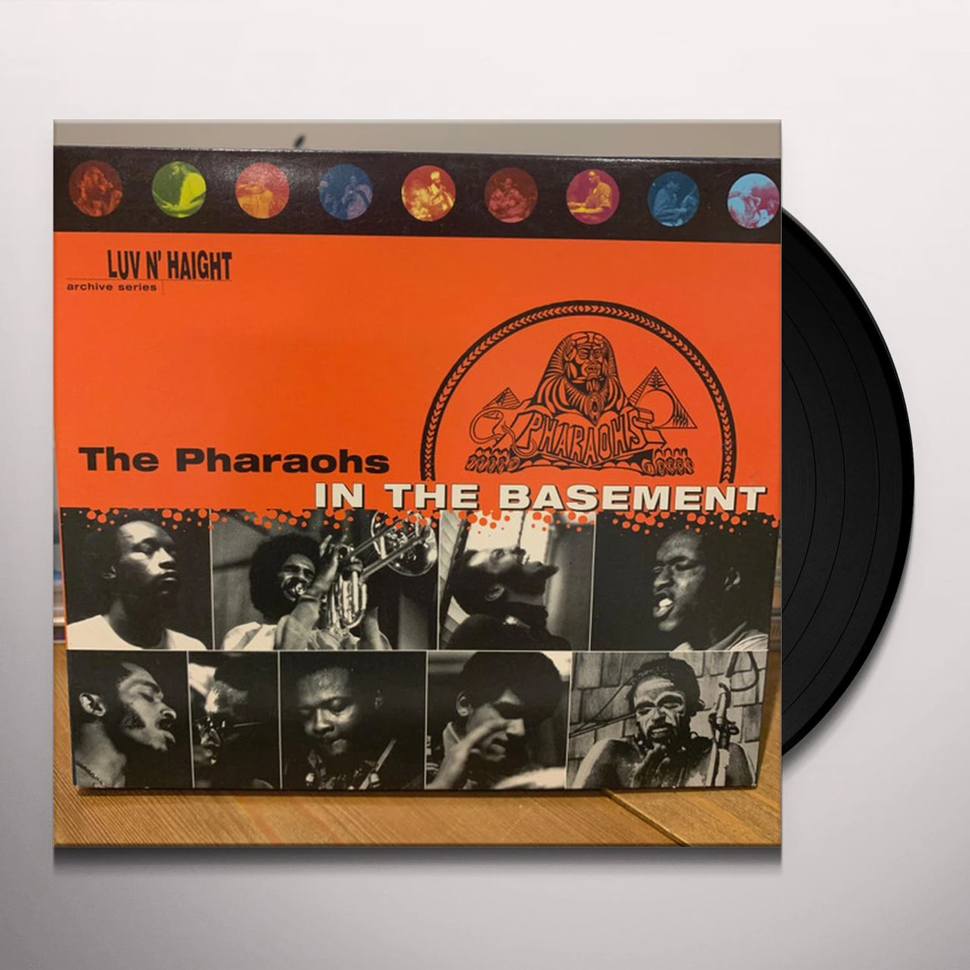 Pharaohs IN THE BASEMENT Vinyl Record