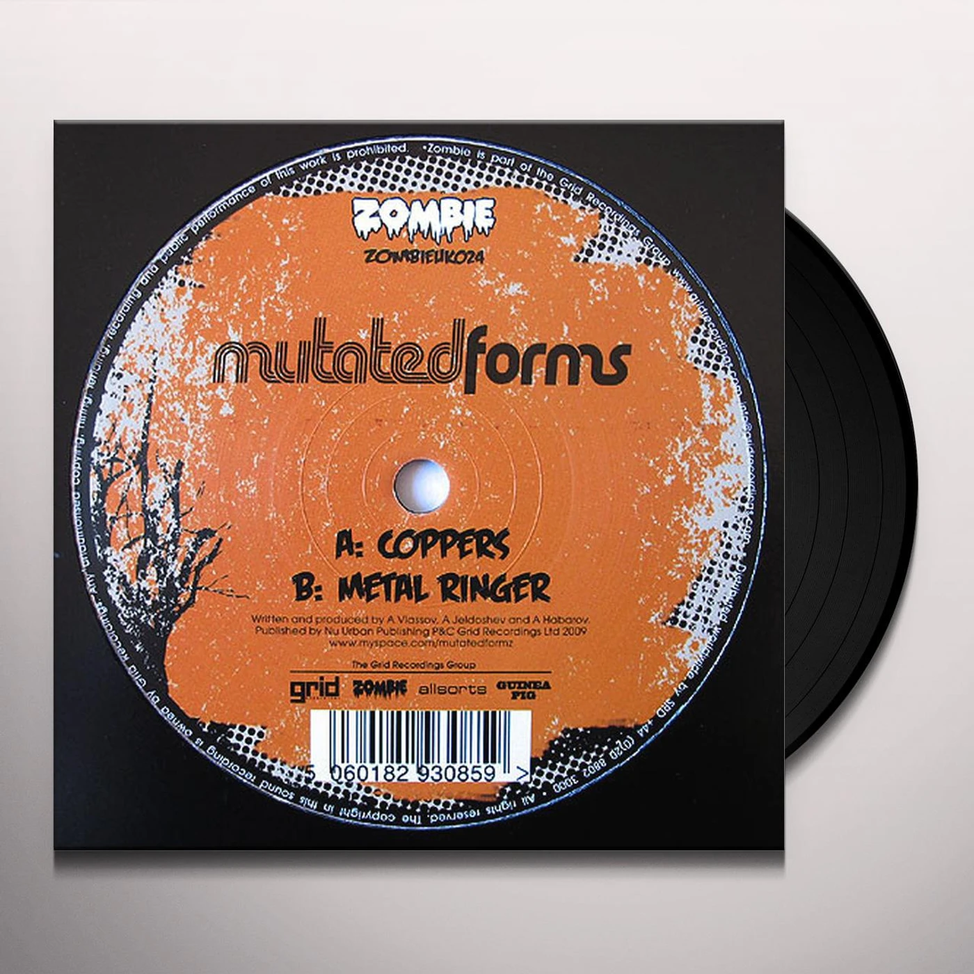 Mutated Forms COPPERS-METAL RINGER Vinyl Record