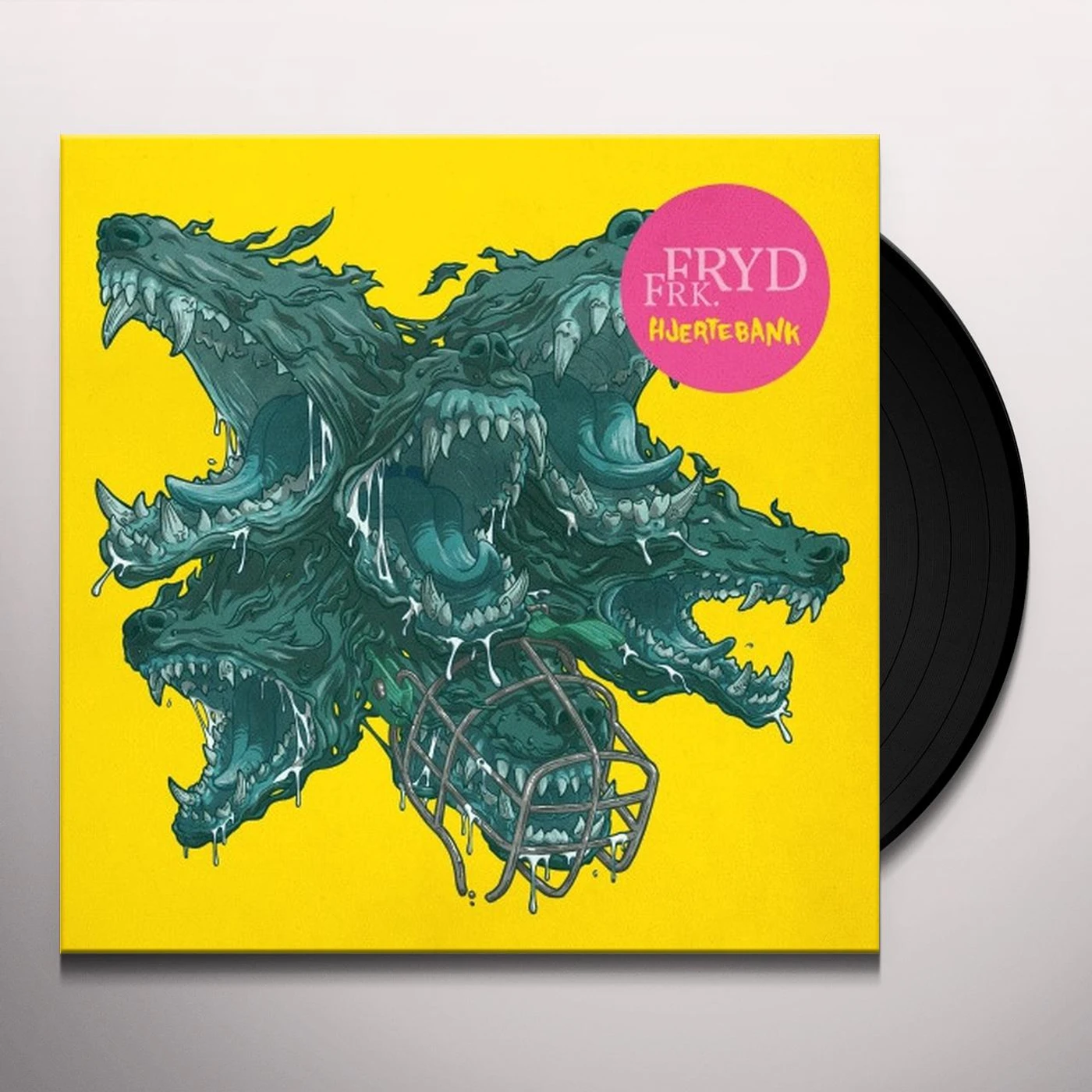 Frk. Fryd HJERTEBANK Vinyl Record - Holland Release