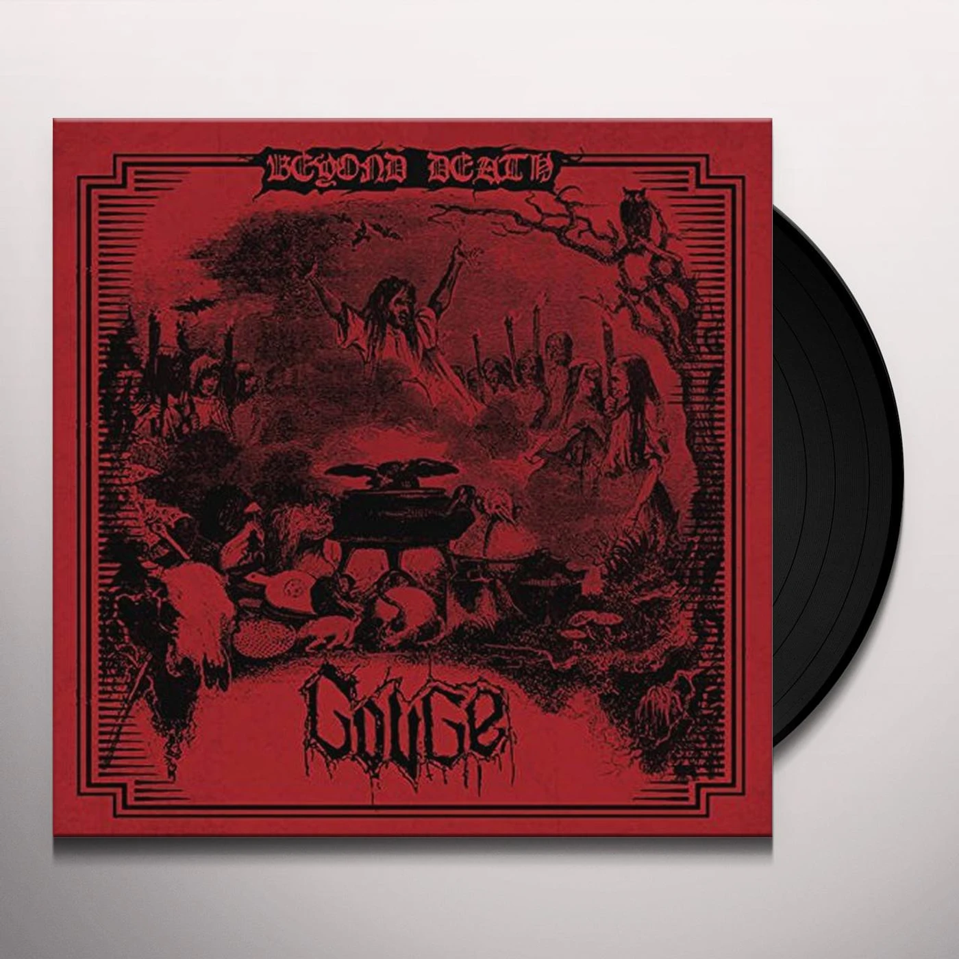 Gouge BEYOND DEATH Vinyl Record