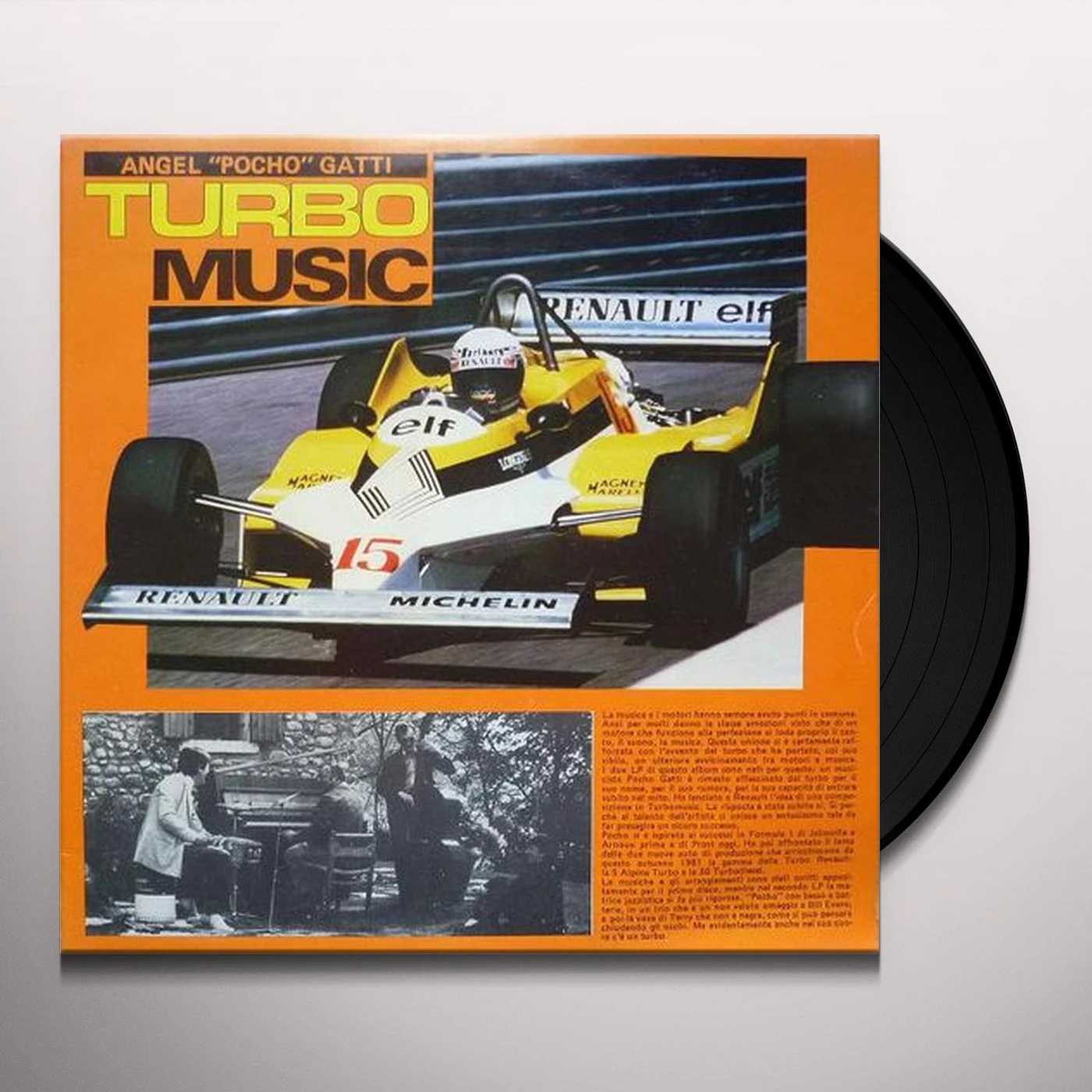 Angel Pocho Gatti TURBO MUSIC Vinyl Record - UK Release