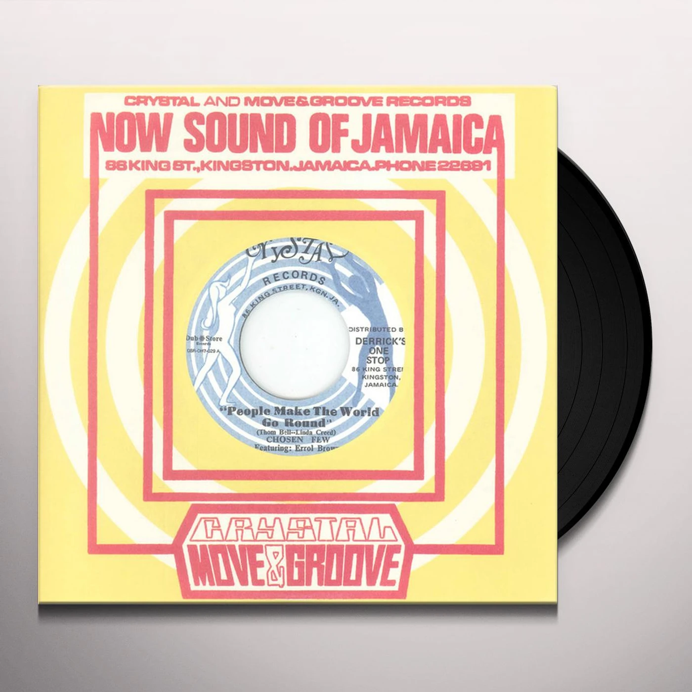 Chosen Few PEOPLE MAKES THE WORLD GO ROUND Vinyl Record