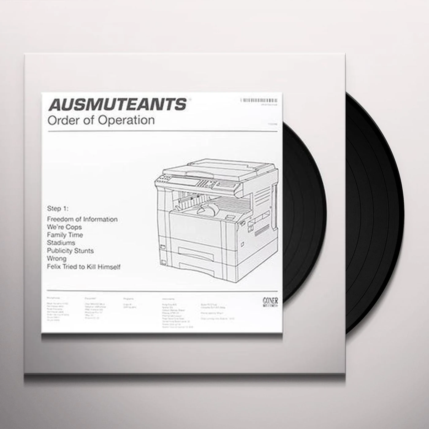 Ausmuteants ORDER OF OPERATION Vinyl Record