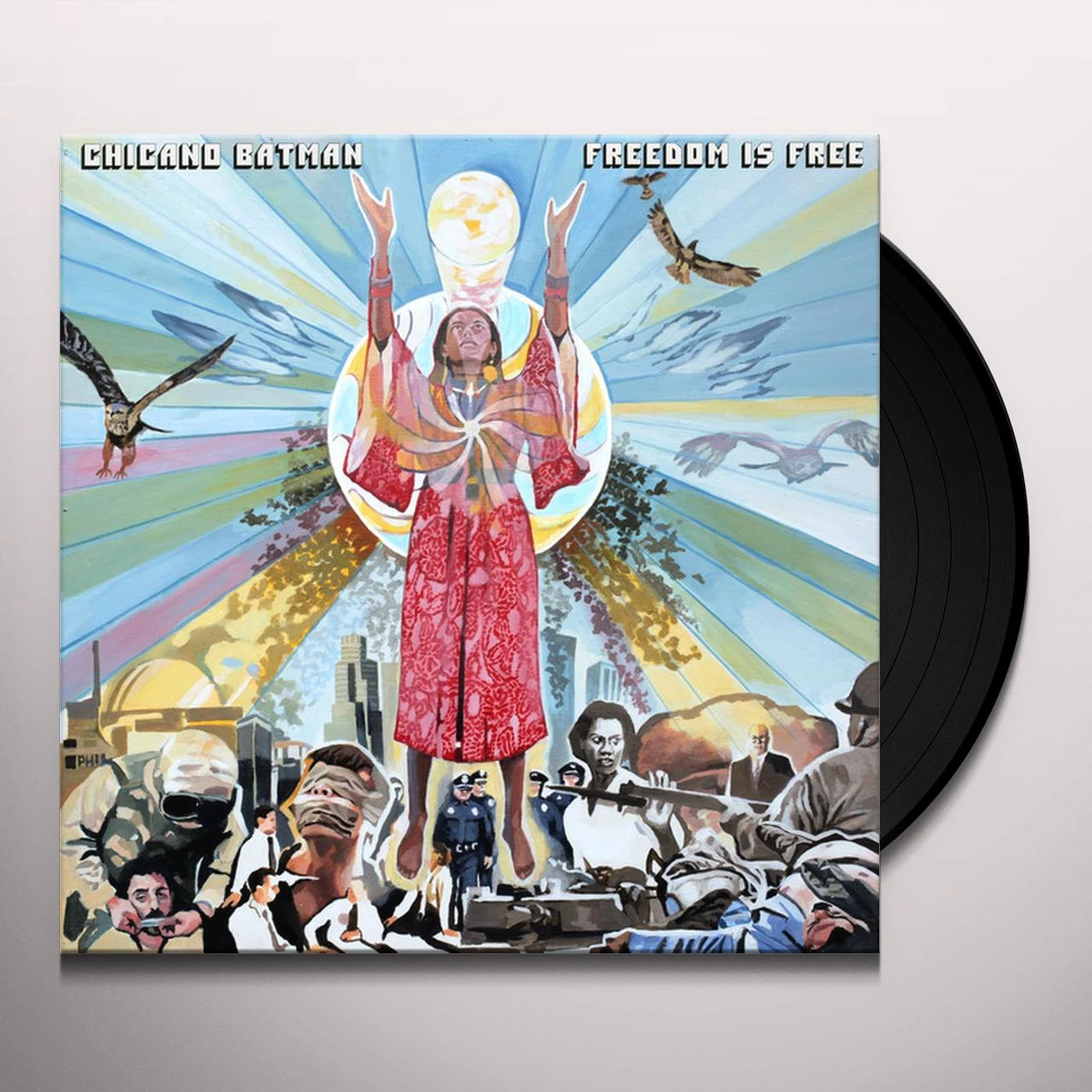 Chicano Batman FREEDOM IS FREE Vinyl Record - UK Release