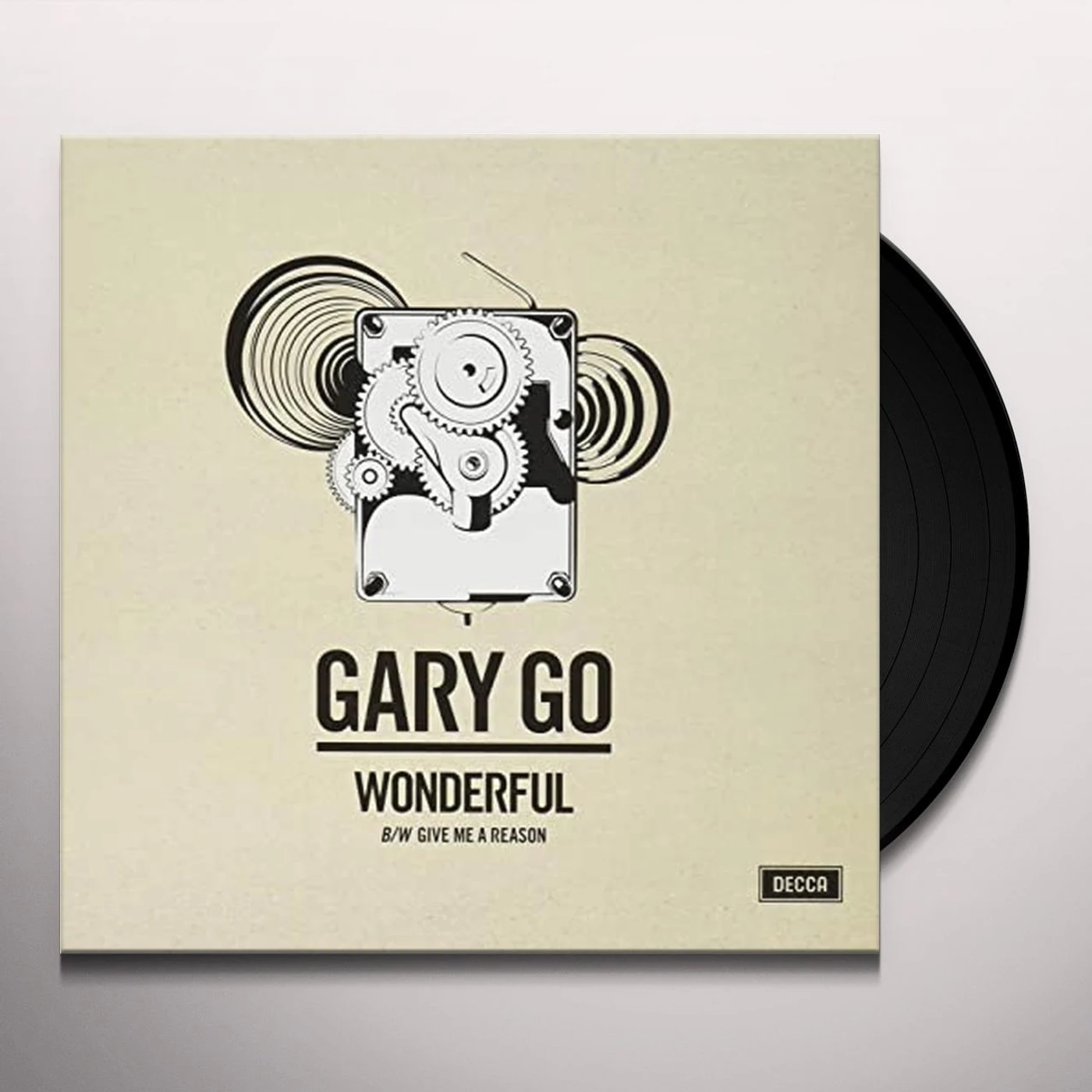 Gary Go WONDERFUL / GIVE ME A REASON Vinyl Record