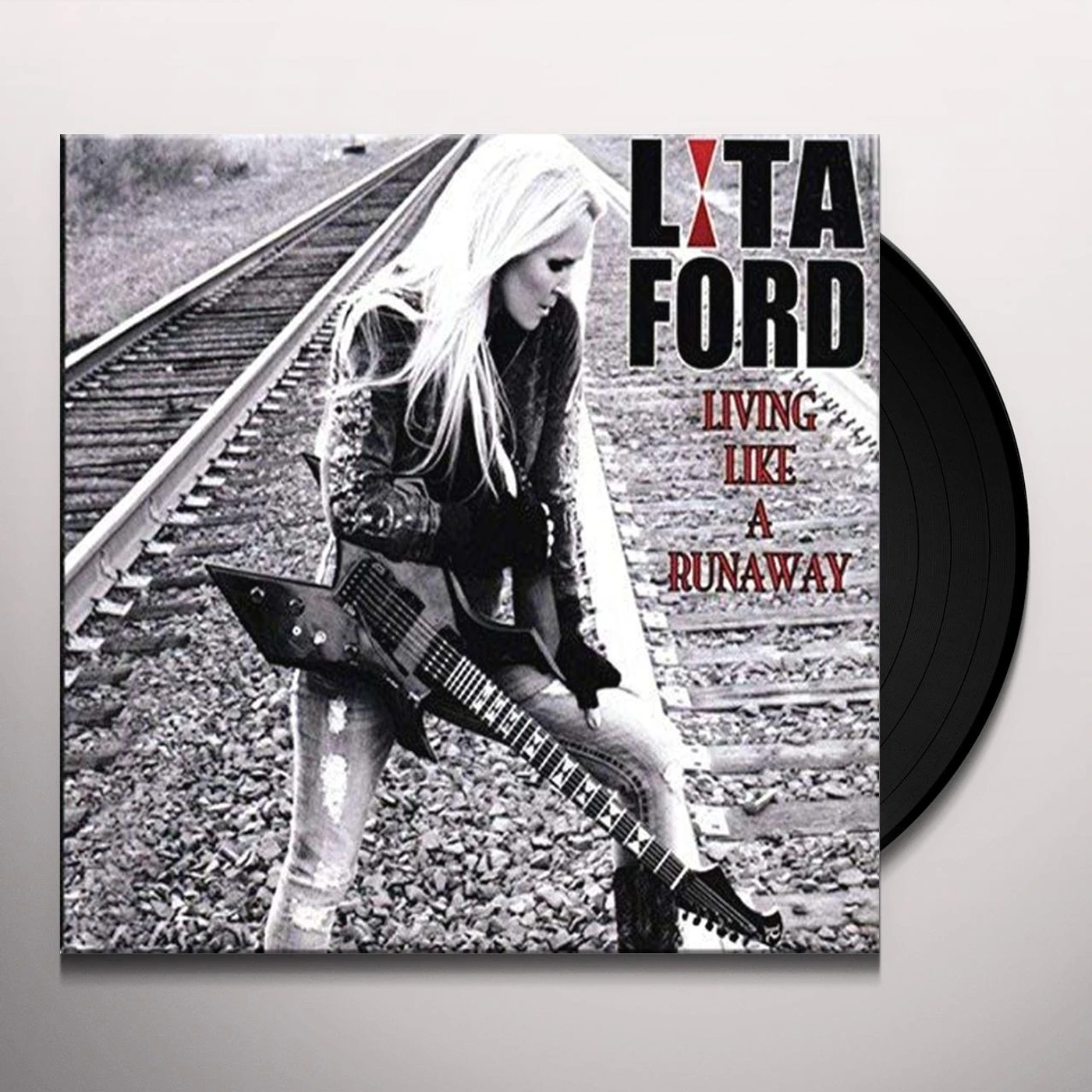 Lita Ford Living Like a Runaway Vinyl Record