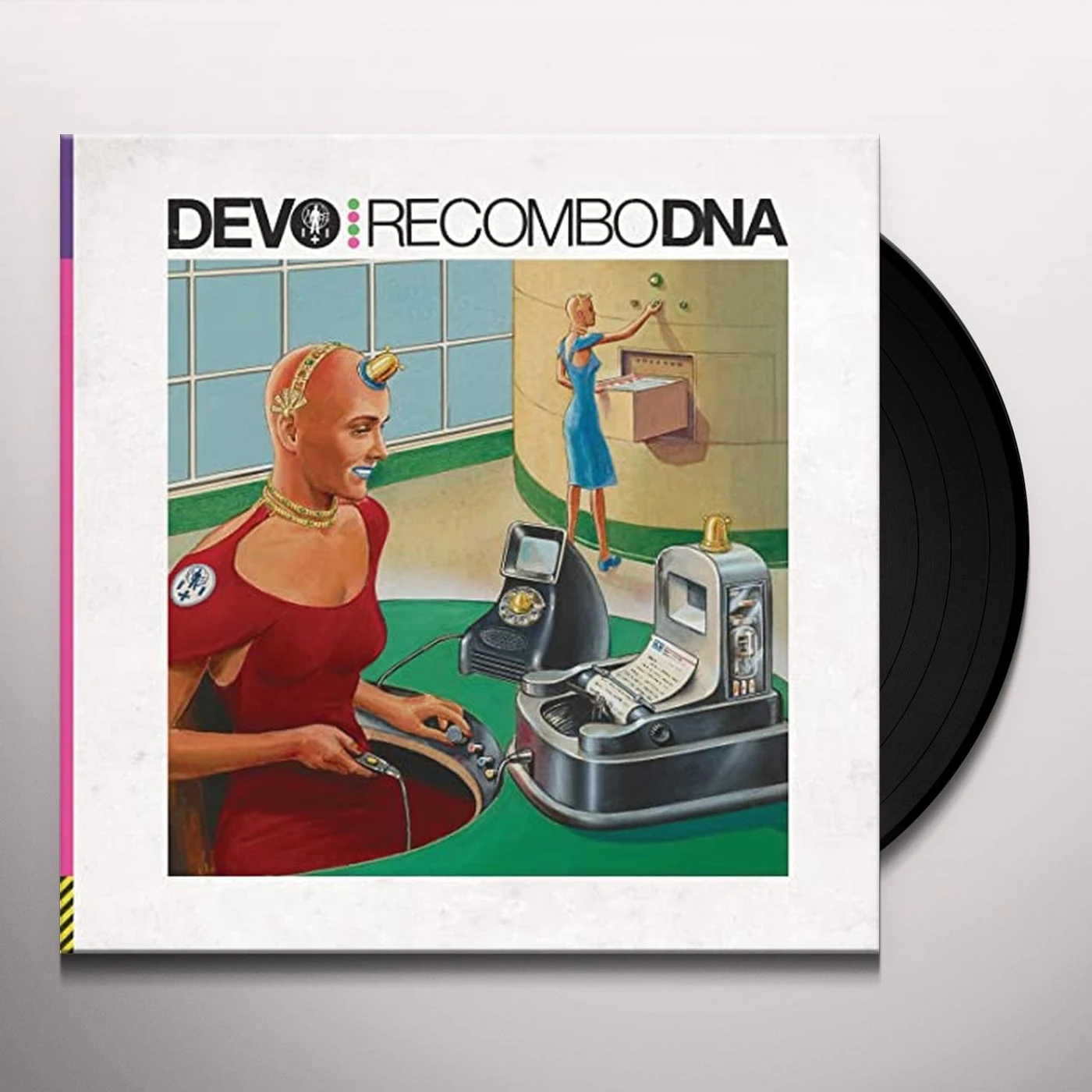 Devo RECOMBO DNA (EMERGENCY CODES COLOR VINYL) Vinyl Record