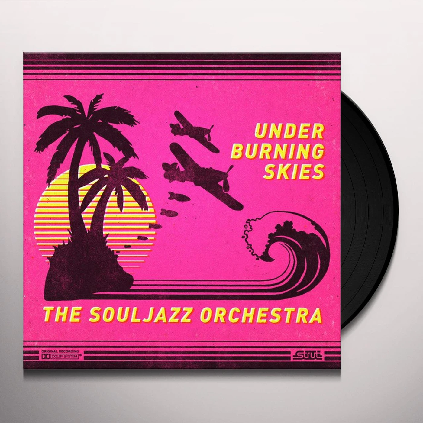 The Souljazz Orchestra UNDER BURNING SKIES Vinyl Record