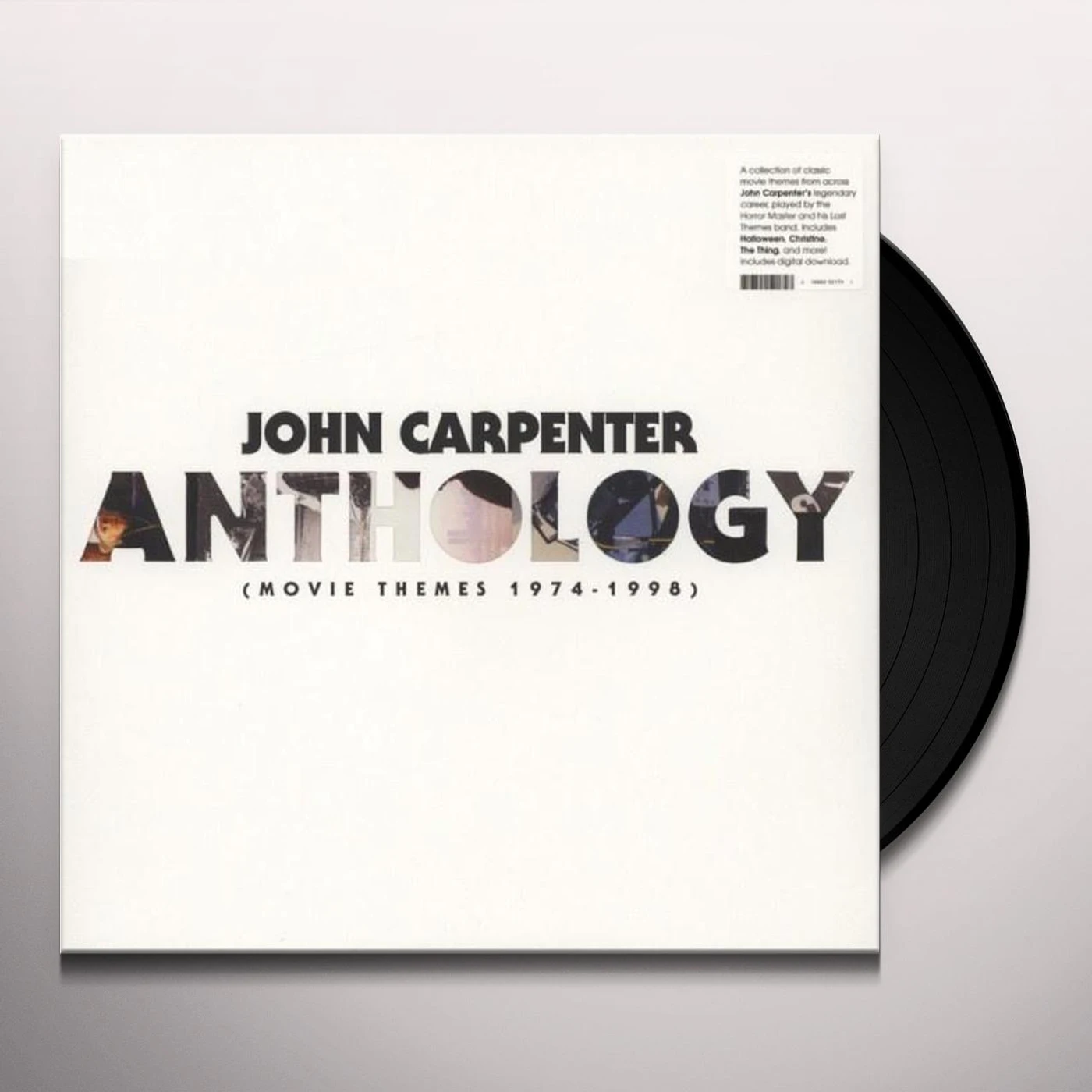 John Carpenter ANTHOLOGY: MOVIE THEMES 1974-1998 Vinyl Record