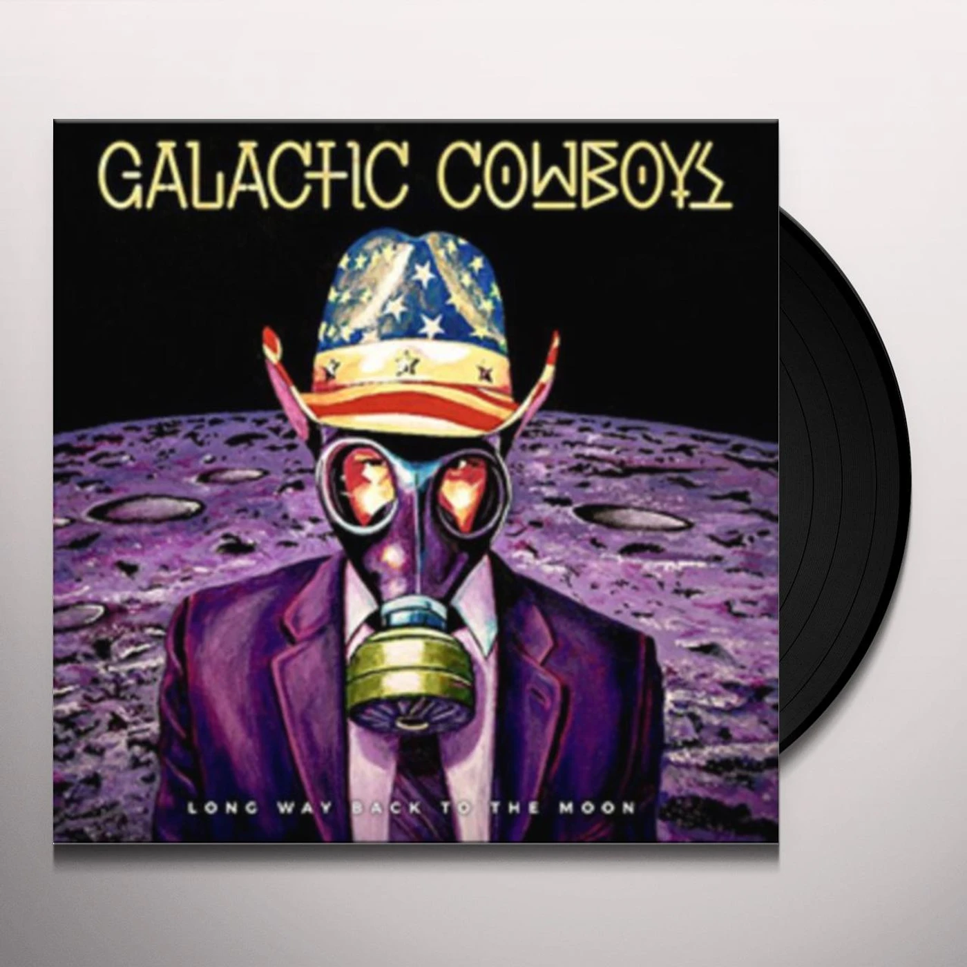 Galactic Cowboys LONG WAY BACK TO THE MOON Vinyl Record