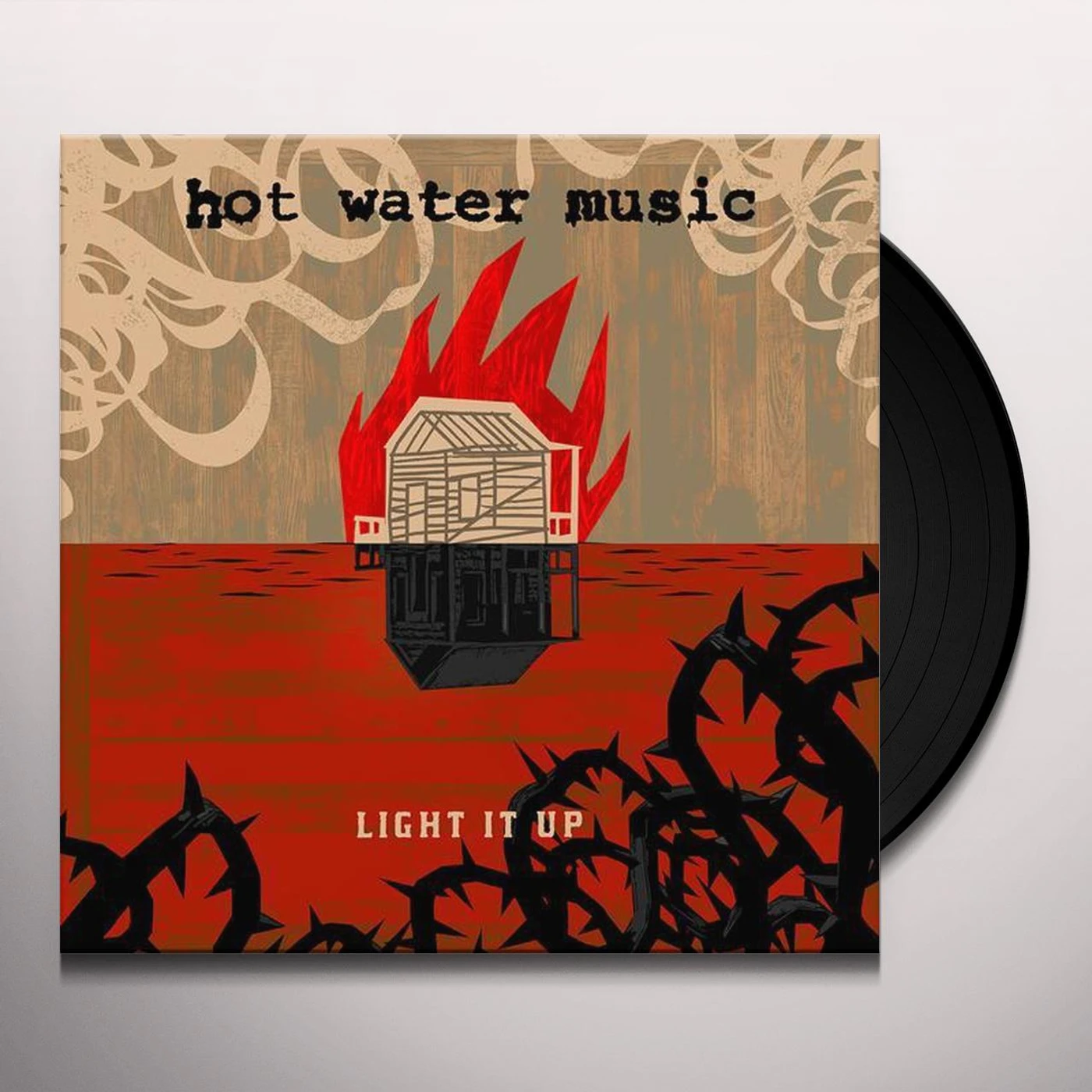 Hot Water Music LIGHT IT UP Vinyl Record