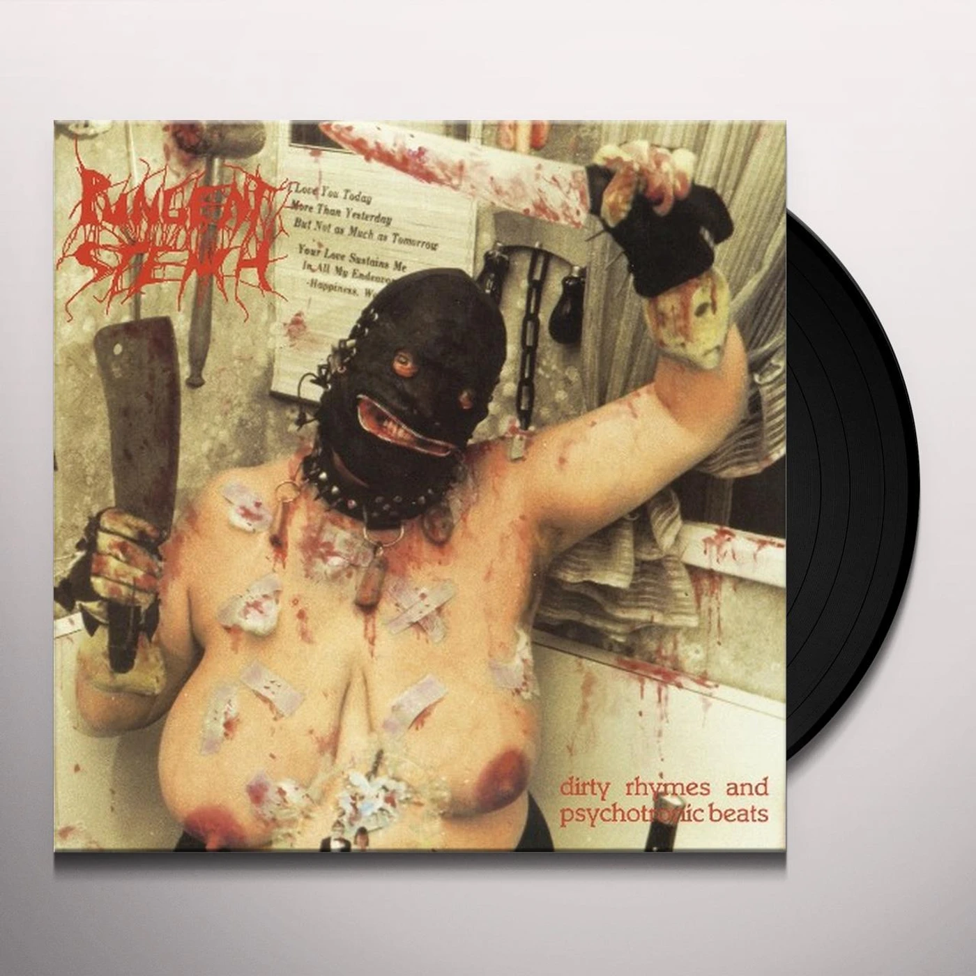 Pungent Stench DIRTY RHYMES & PSYCHOTRONIC BEATS Vinyl Record