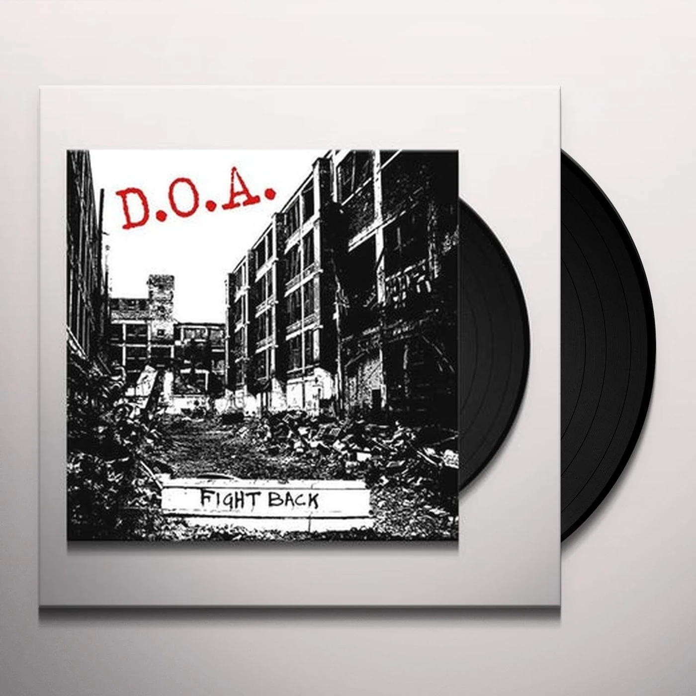 D.O.A. FIGHT BACK Vinyl Record