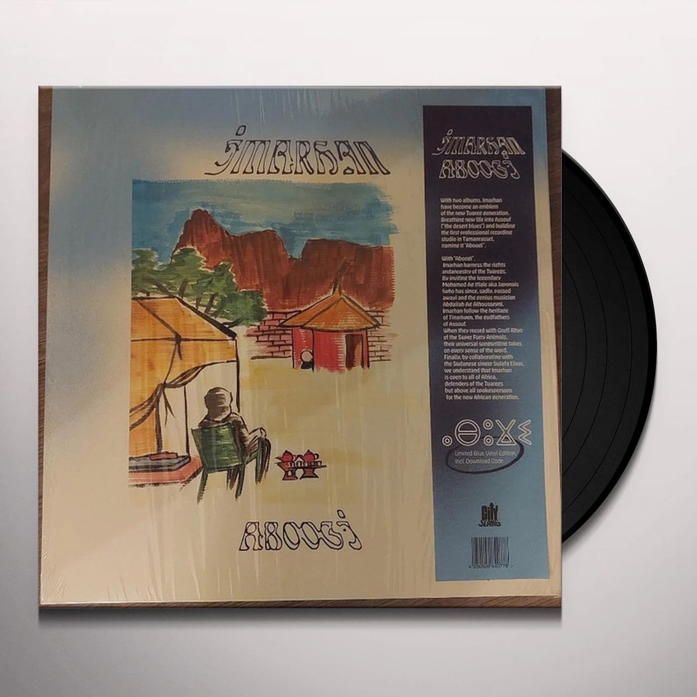 Imarhan ABOOGI (TRANSPARENT BLUE VINYL/DL CARD) Vinyl Record