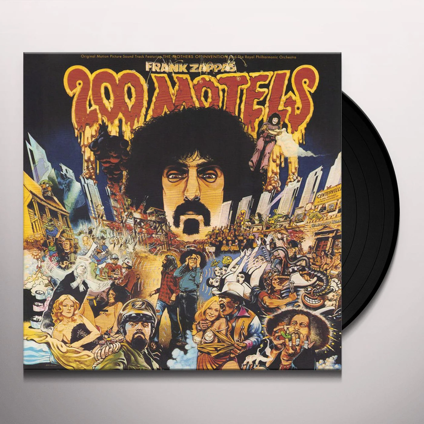 Frank Zappa 200 MOTELS Original Soundtrack (50TH ANNIVERSARY) (2LP) Vinyl Record