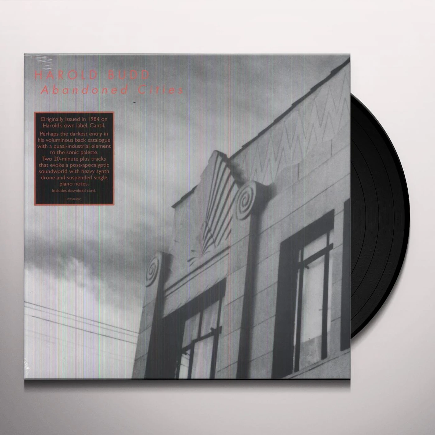 Harold Budd ABANDONED CITIES Vinyl Record