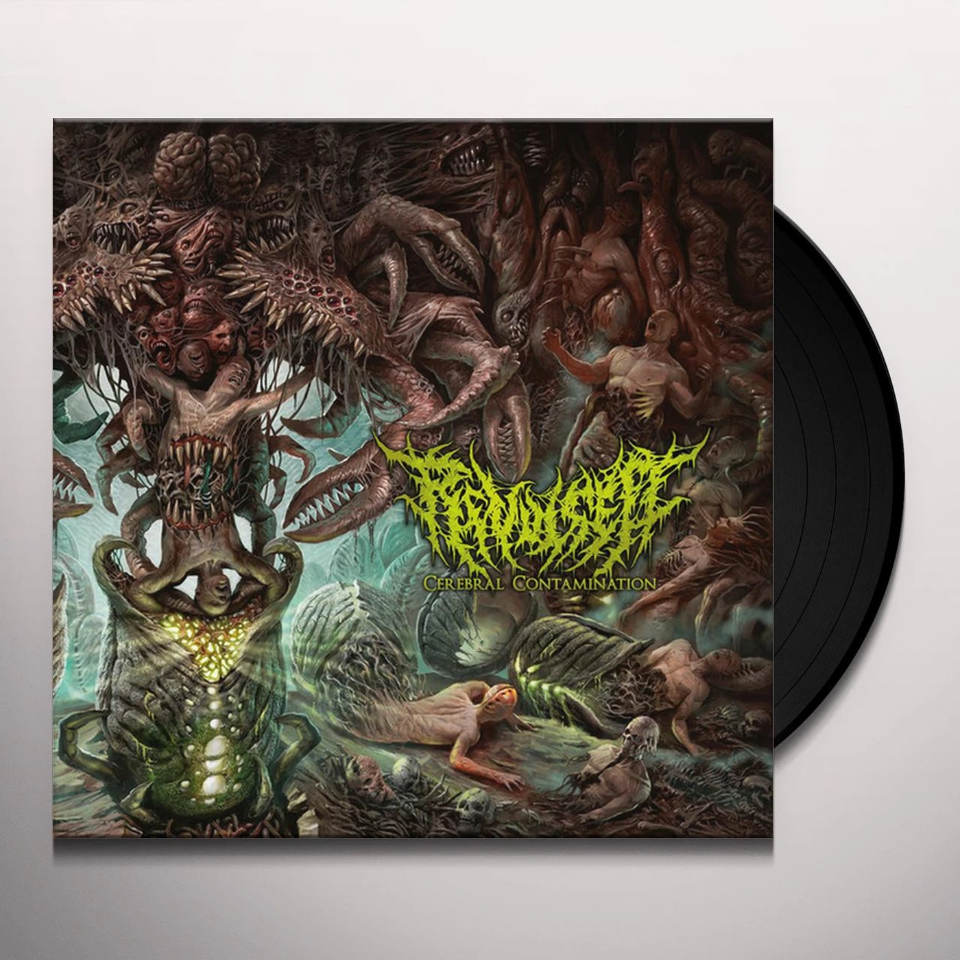 Revulsed CEREBRAL CONTAMINATION Vinyl Record