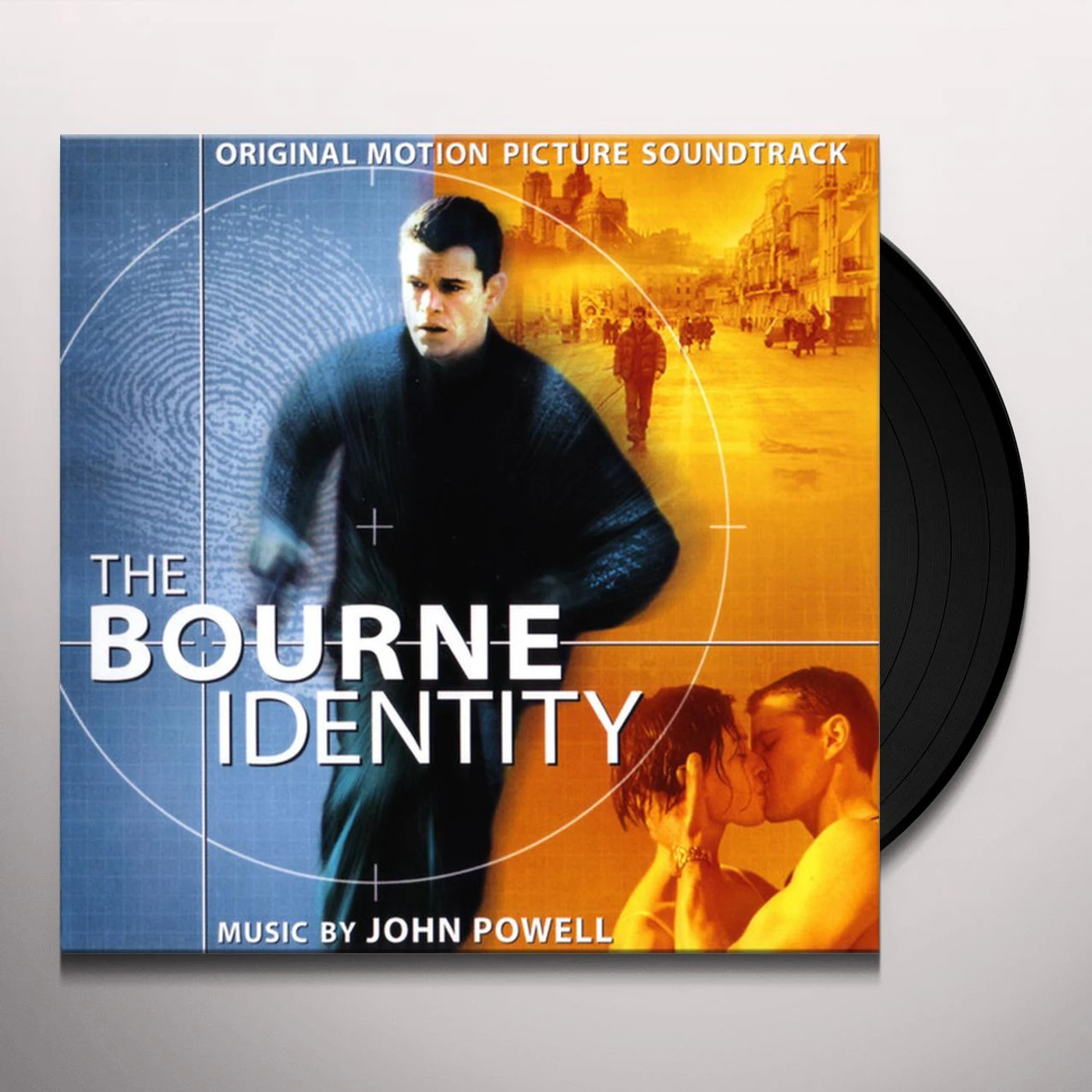 John Powell BOURNE IDENTITY Original Soundtrack Vinyl Record