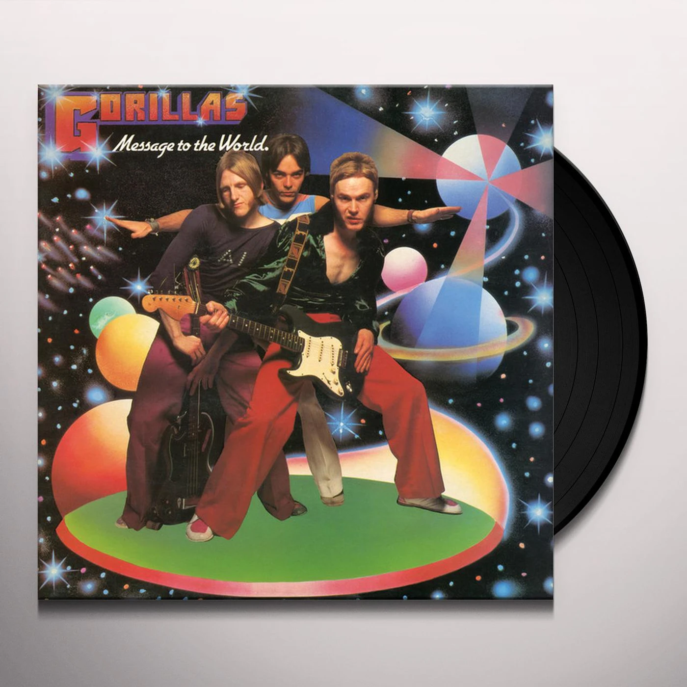 Gorillas Message to the World Vinyl Record