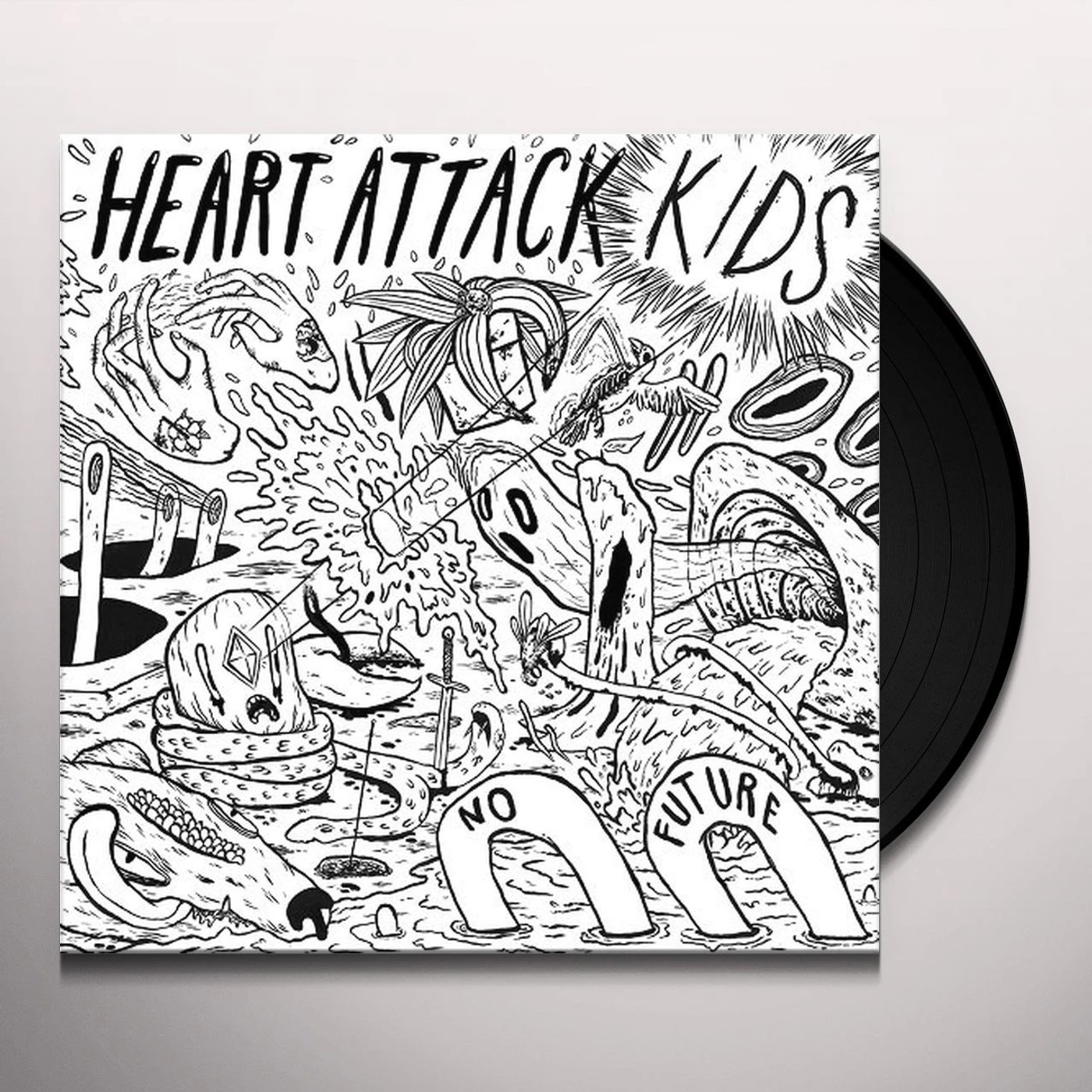 Heart Attack Kids No Future Vinyl Record