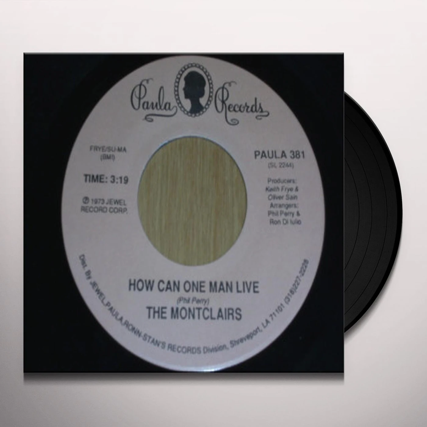 The Montclairs MAKE UP FOR LOST TIME / HOW CAN ONE MAN LIVE (HUNG Vinyl Record