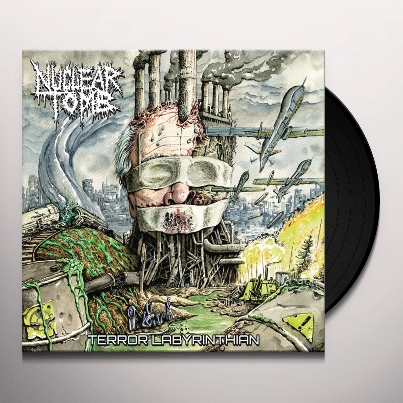 Nuclear Tomb TERROR LABYRINTHIAN Vinyl Record