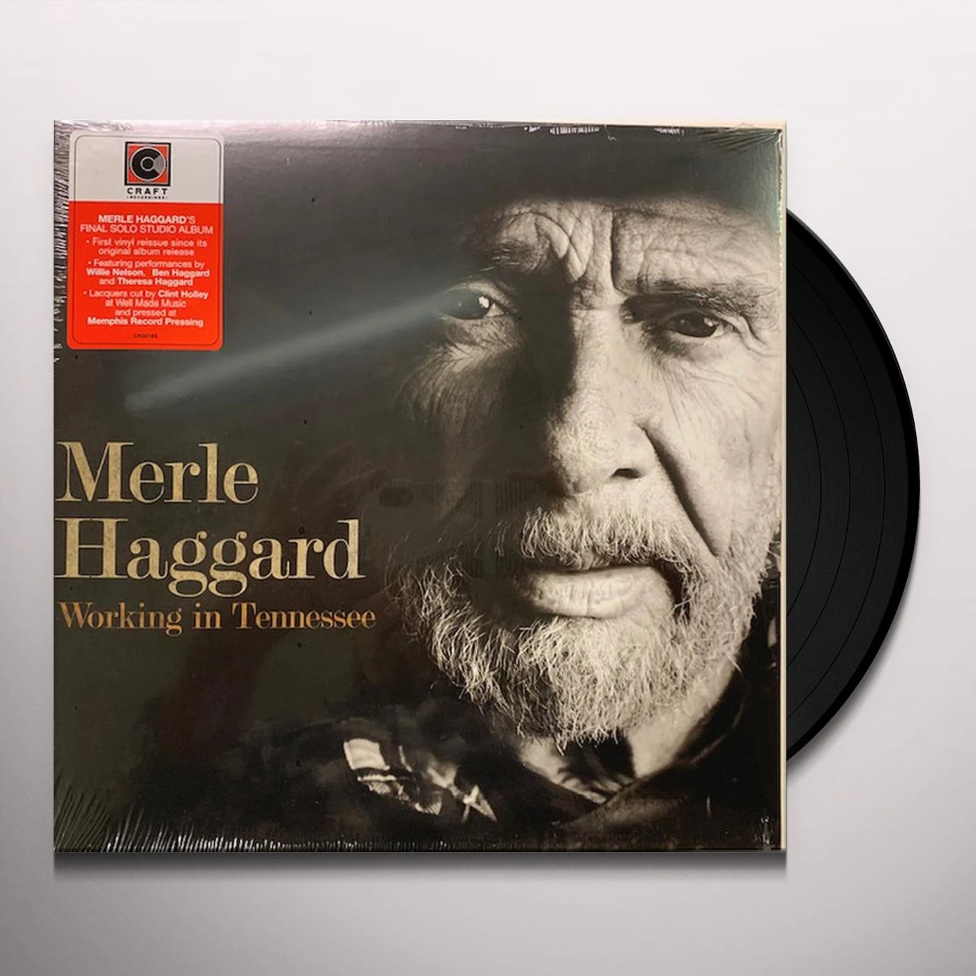 Merle Haggard Working In Tennessee Vinyl Record