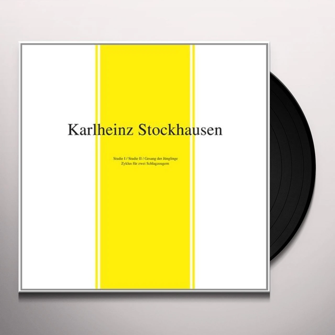 Karlheinz Stockhausen STUDIE I & II / GESANG DER JUNGLINGE Vinyl Record