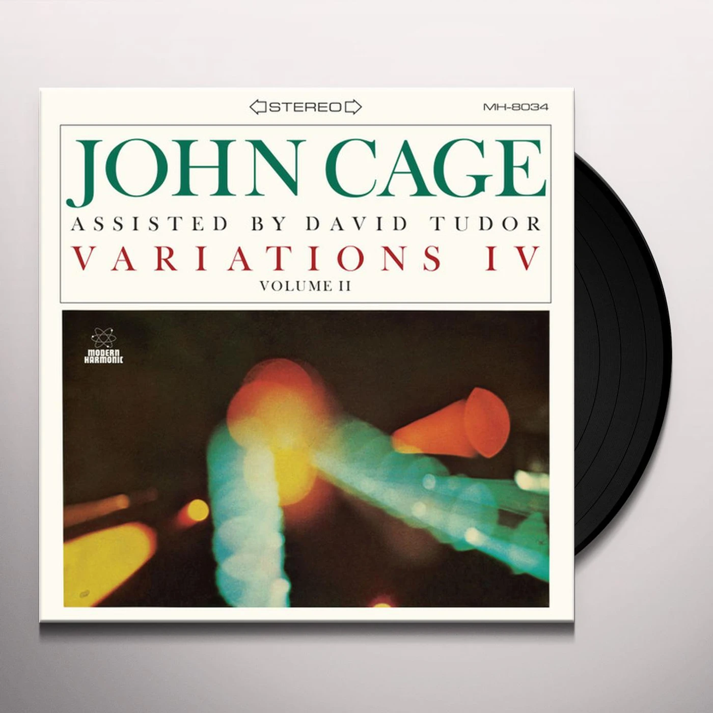 John Cage and David Tudor VARIATIONS IV VOL. 2 Vinyl Record