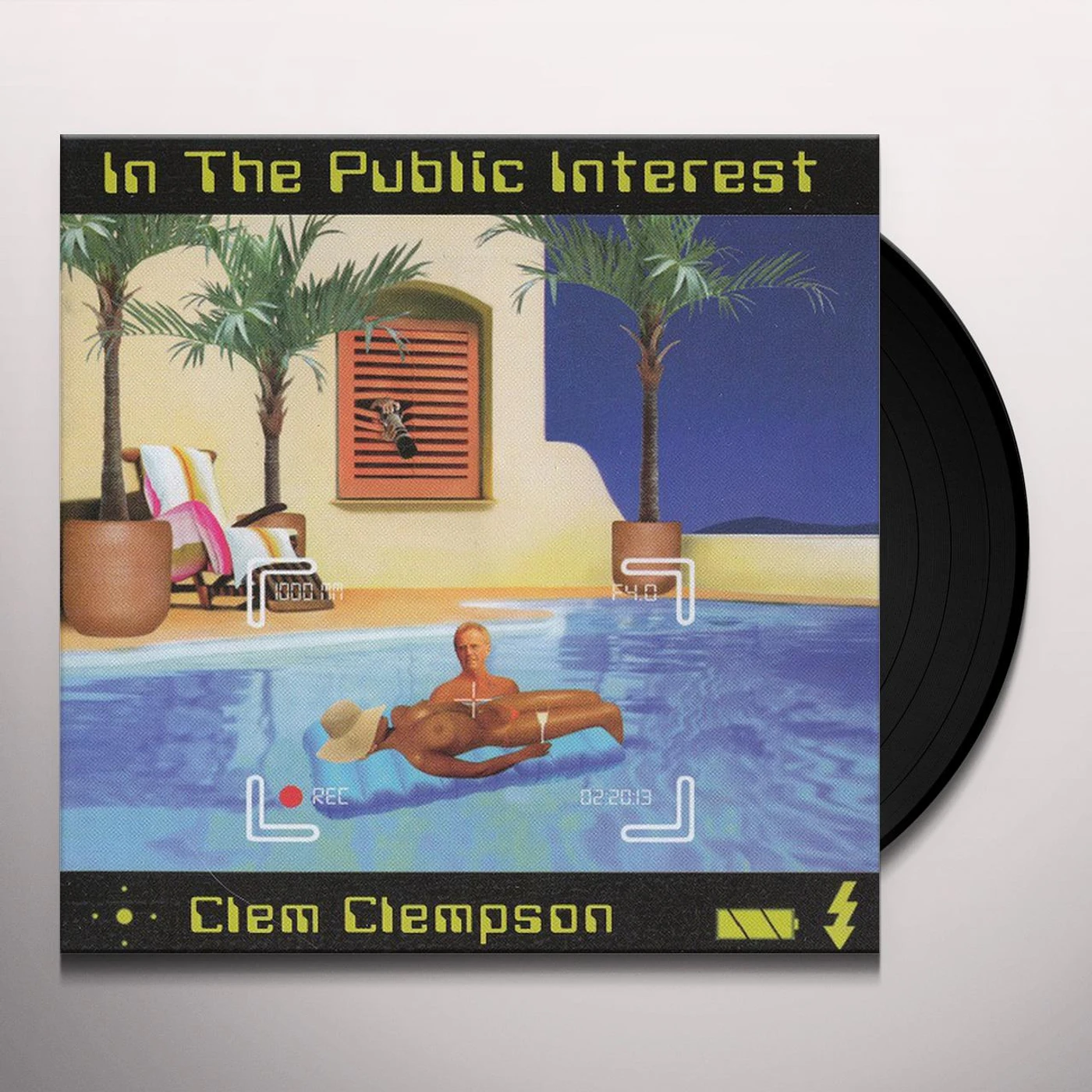 Clem Clempson In the Public Interest Vinyl Record